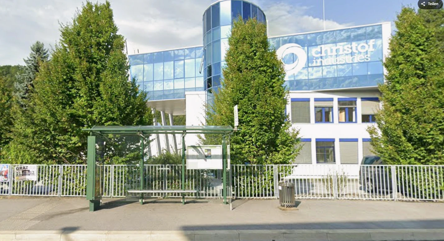 Zentrale der Christof Industries Austria in Graz.