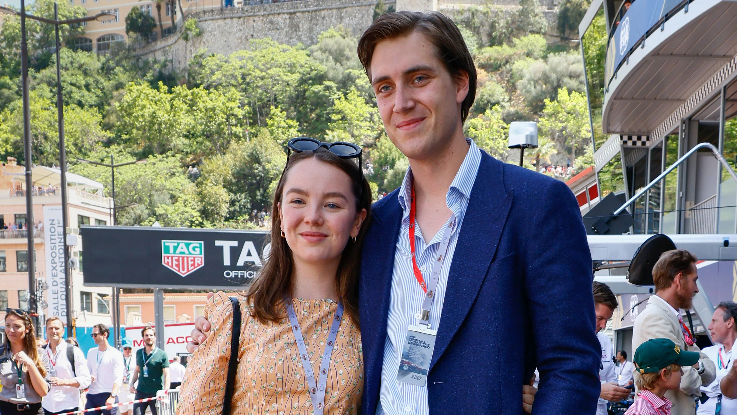Alexandra von Hannover mit Ben-Sylvester Strautmann bei einem gemeinsamen Auftritt in Monaco.