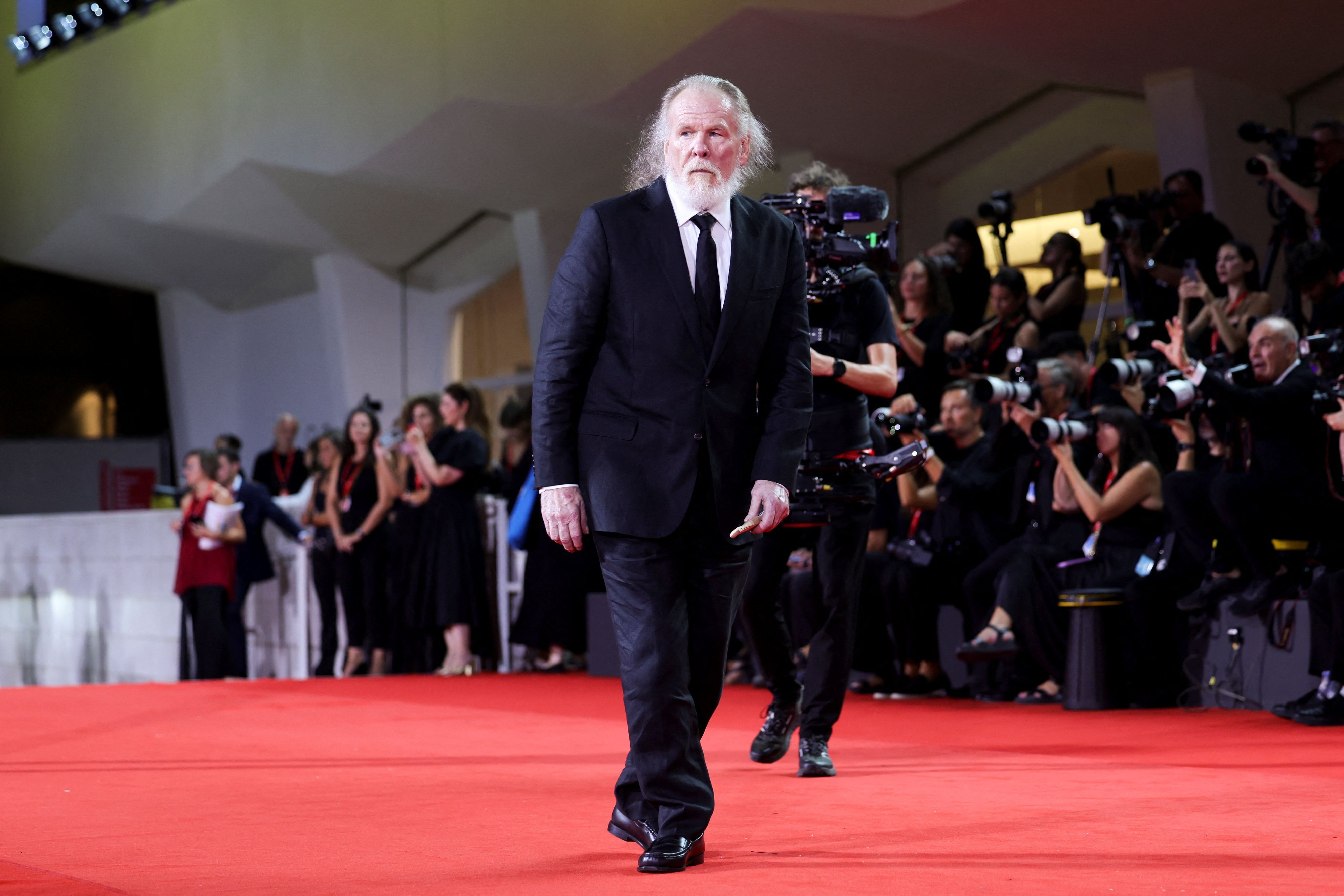 Nick Nolte am roten Teppich bei den Filmfestspielen in Venedig.