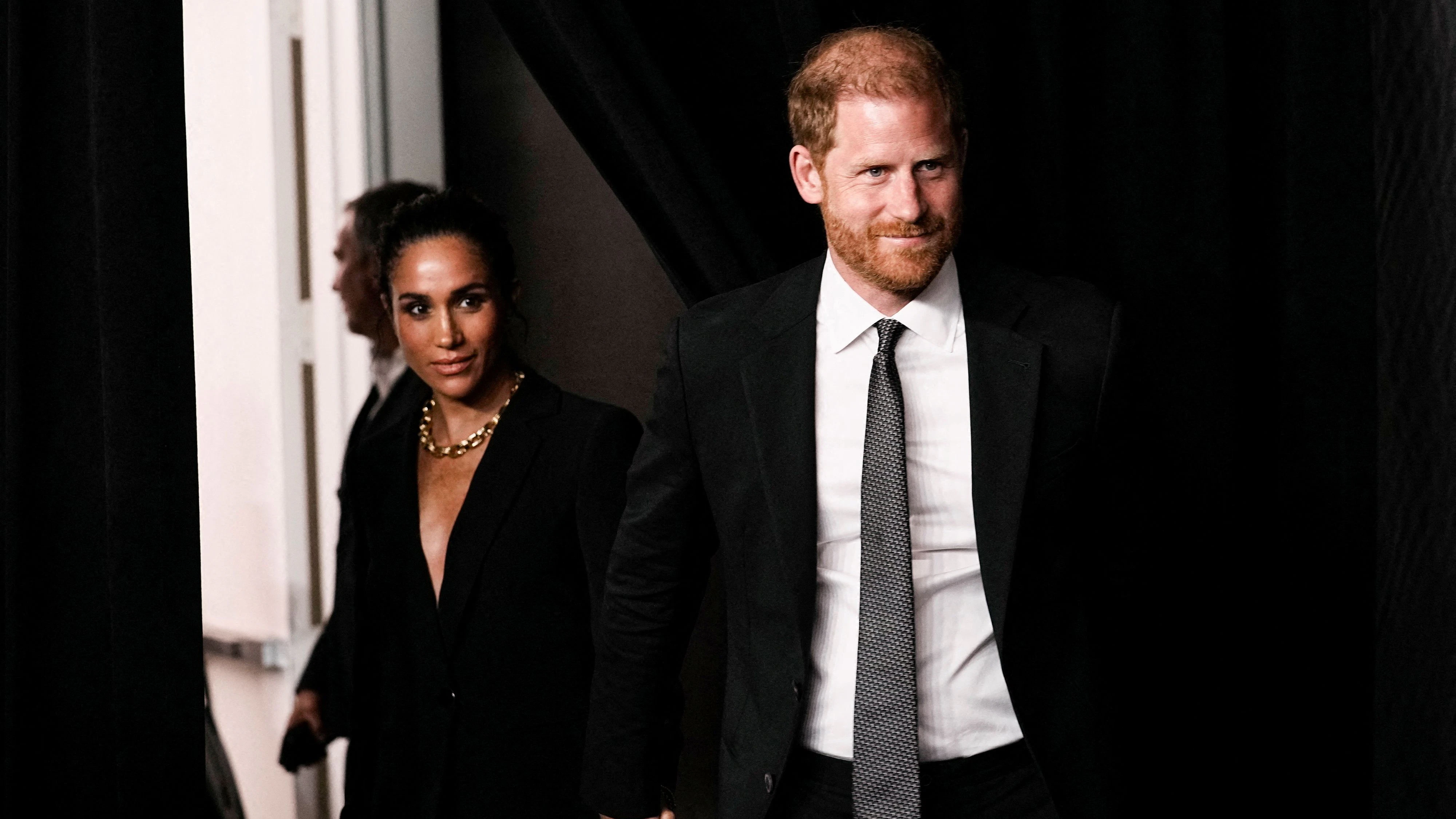 Prinz Harry und Herzogin Meghan bei einem Auftritt.
