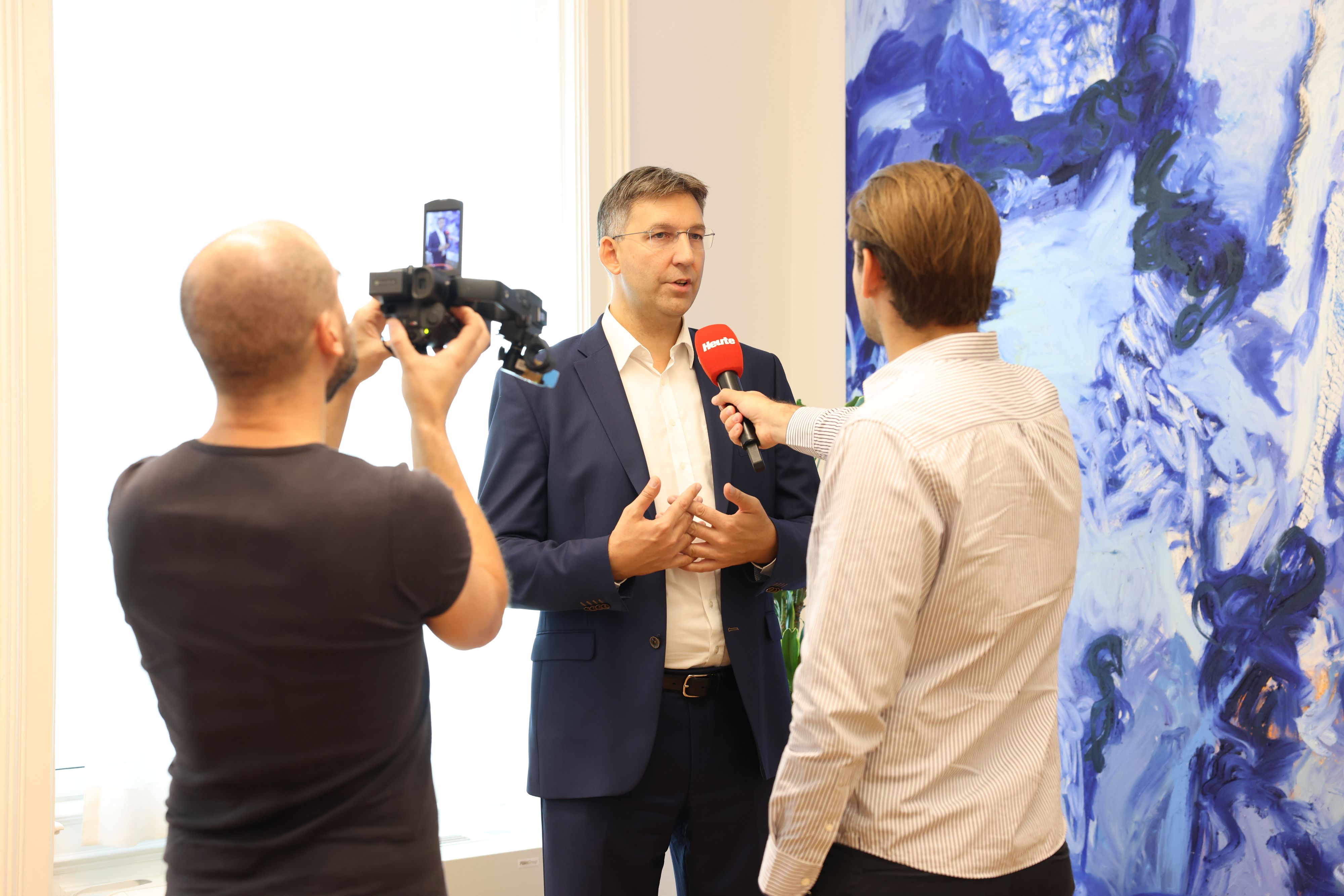 Markus Figl (VP) im Interview mit 