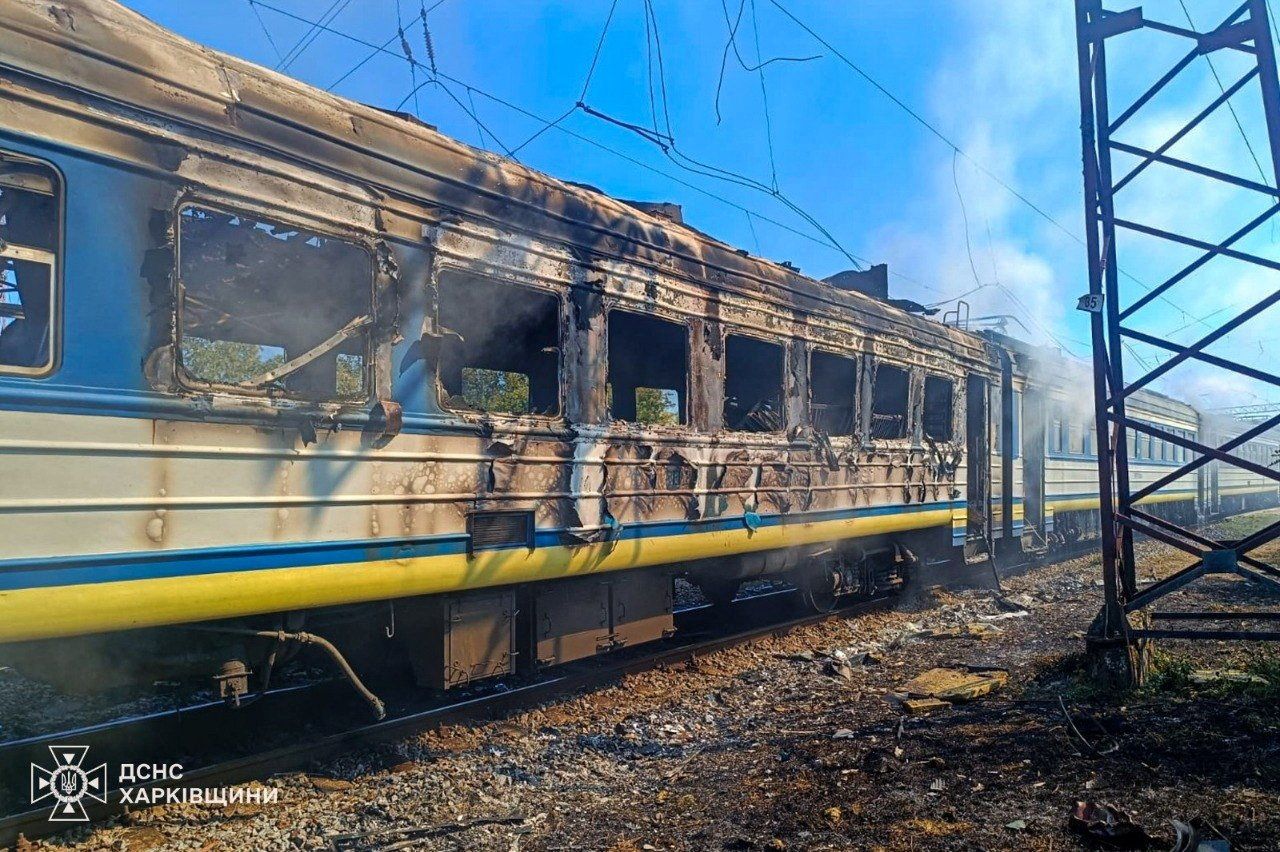 Immer wieder kommt es zu russischen Angriffen auf Züge in der Ukraine.