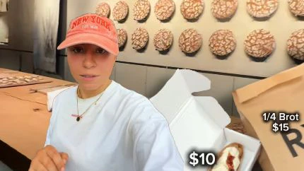 Sophie Imhof kostete das virale Roggenbrot.
