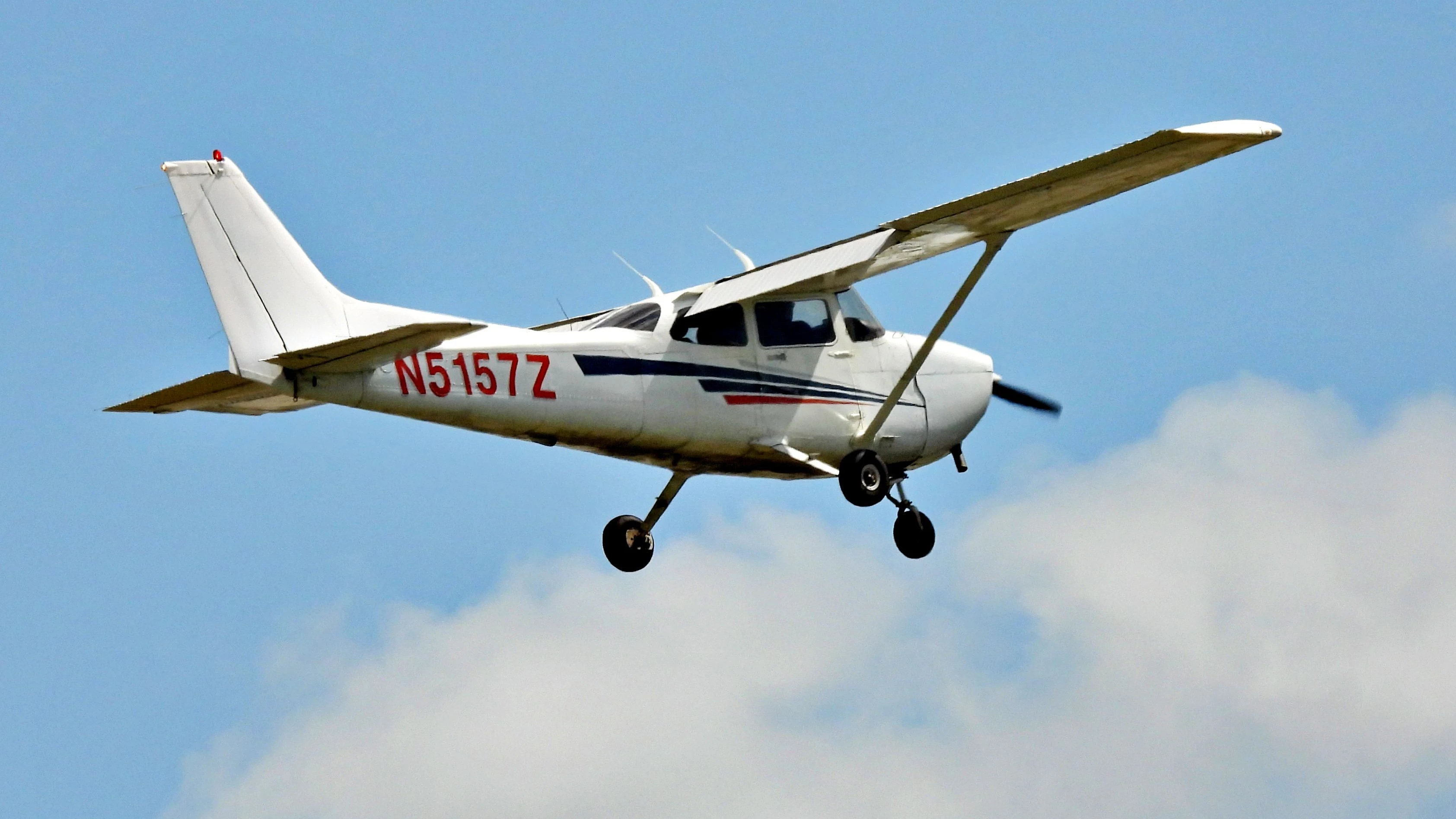 Bei der Maschine handelte es sich um eine Cessna 172.