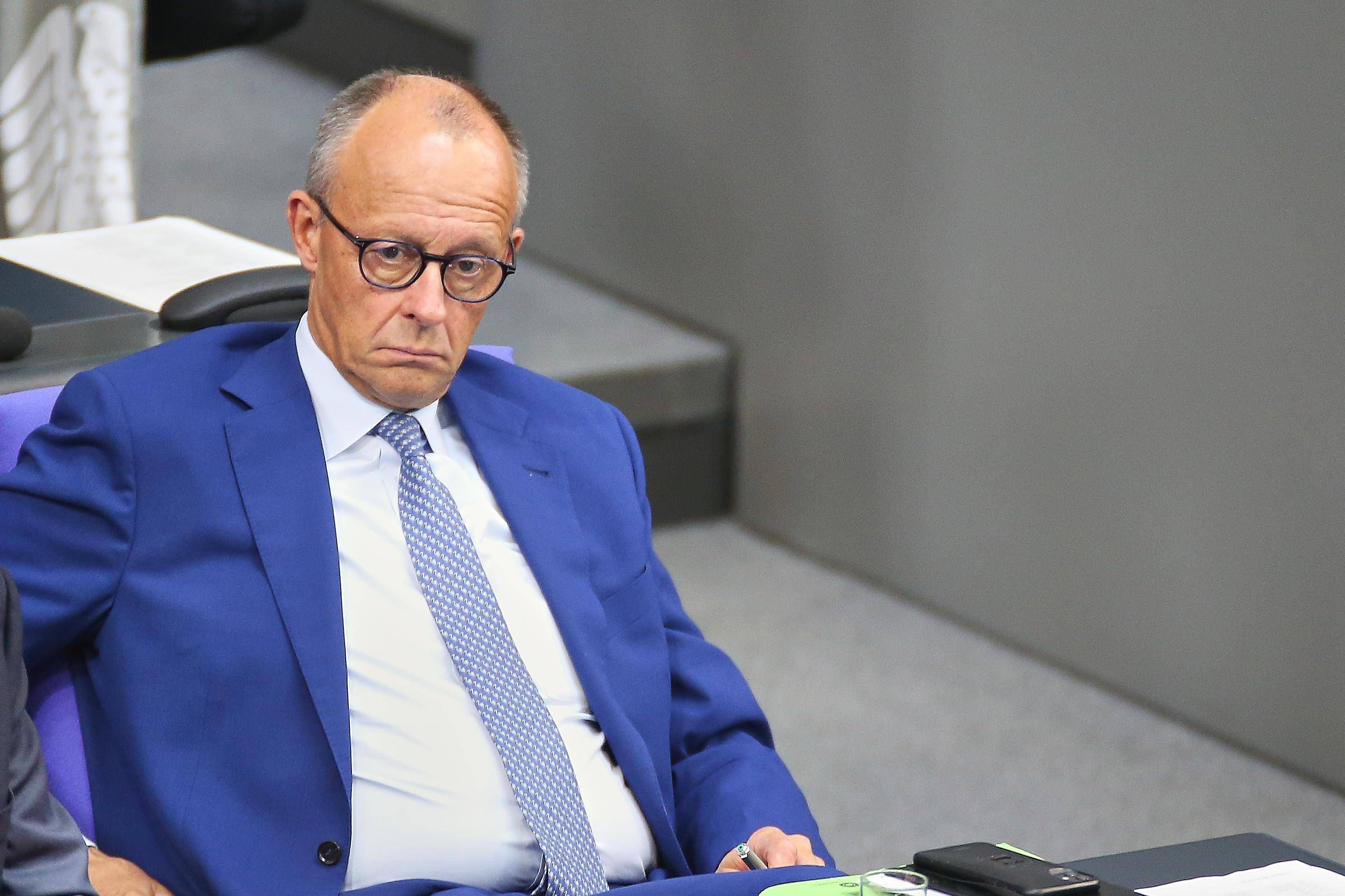 Nur 14 Prozent sind mit Kanzler Friedrich Merz (CDU) zufrieden.