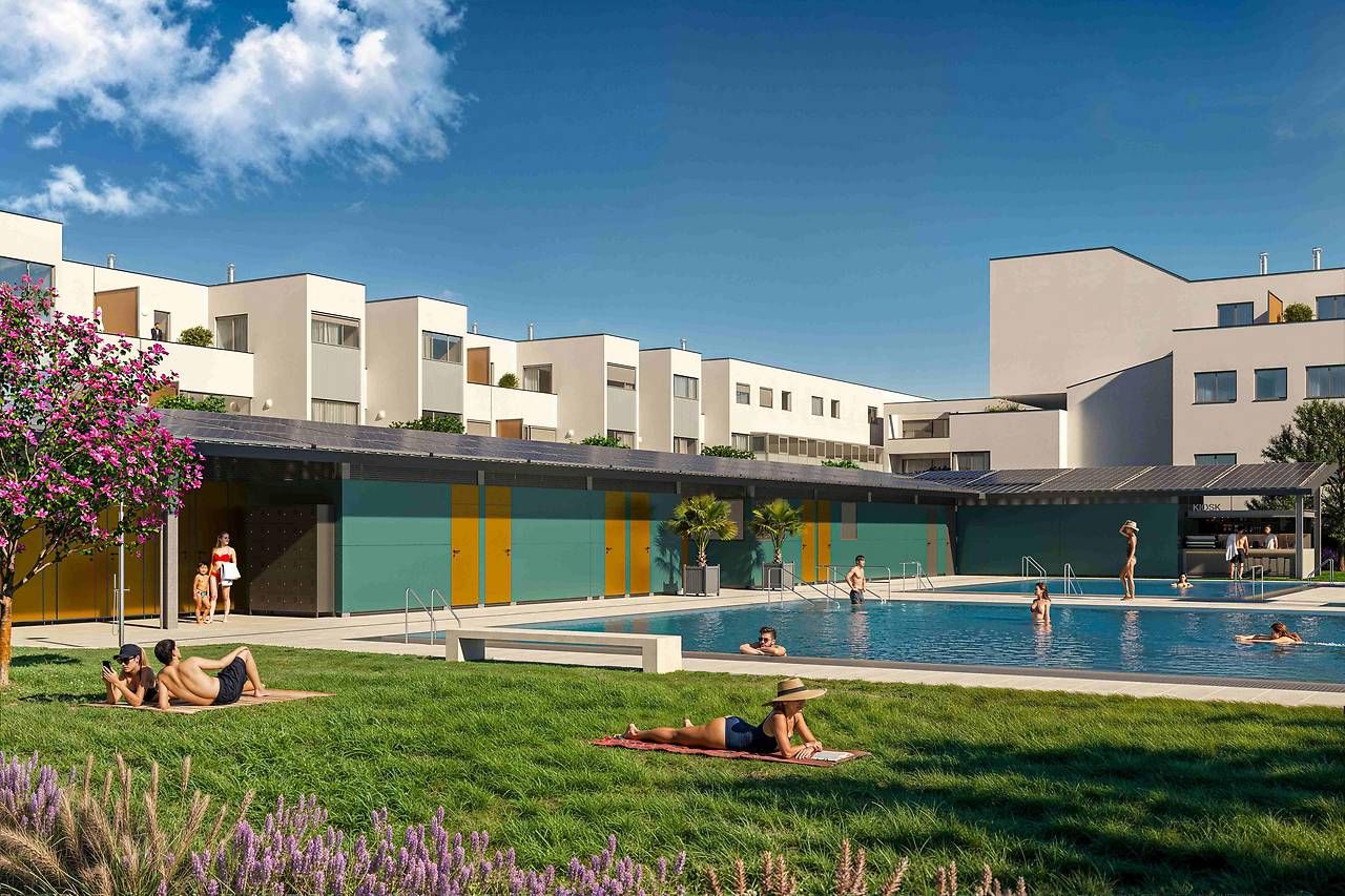 So soll das geplante neue Familienbad aussehen.