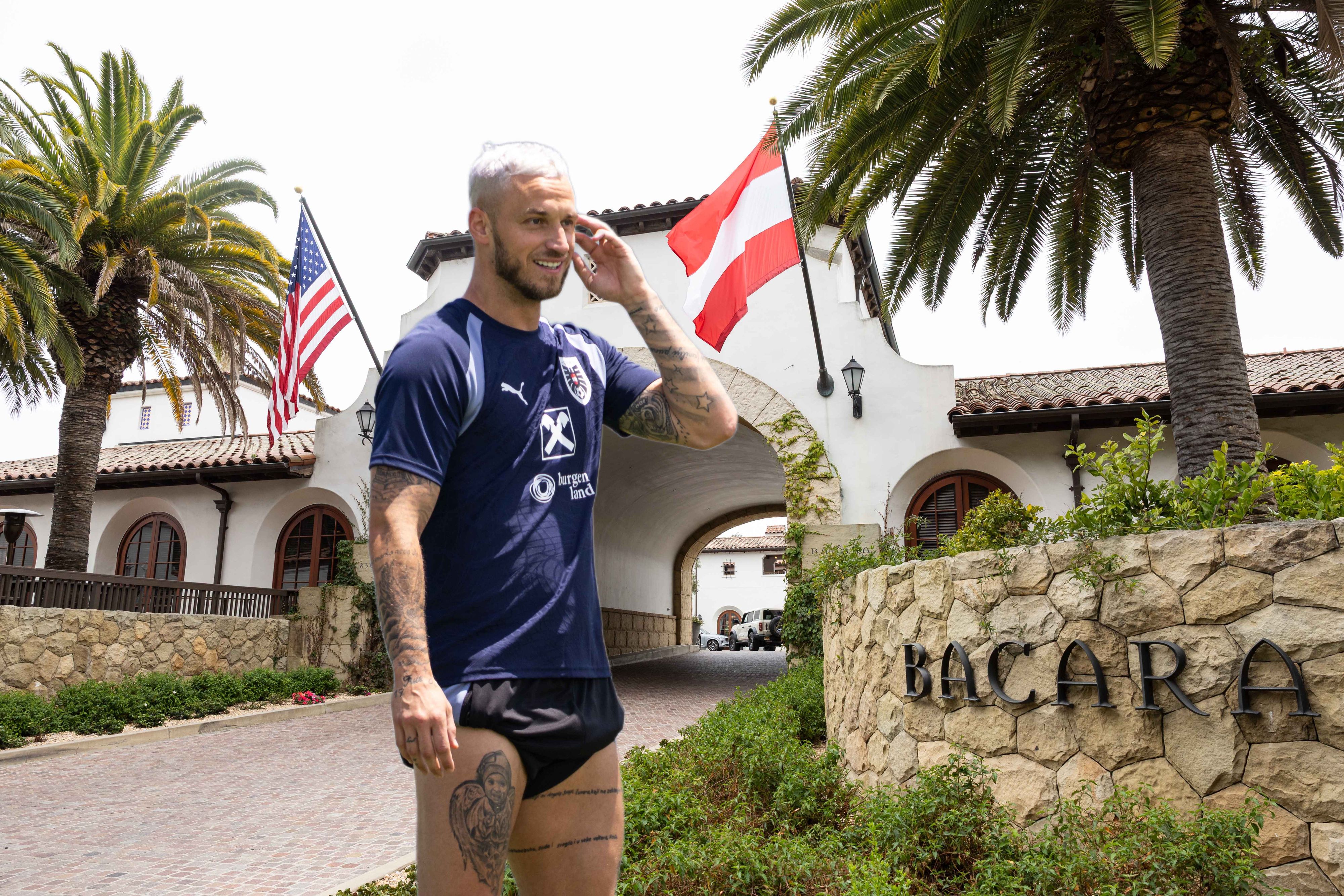 Arnautovic schadete die Freizeit nicht. Er erzielte zwei Tore.