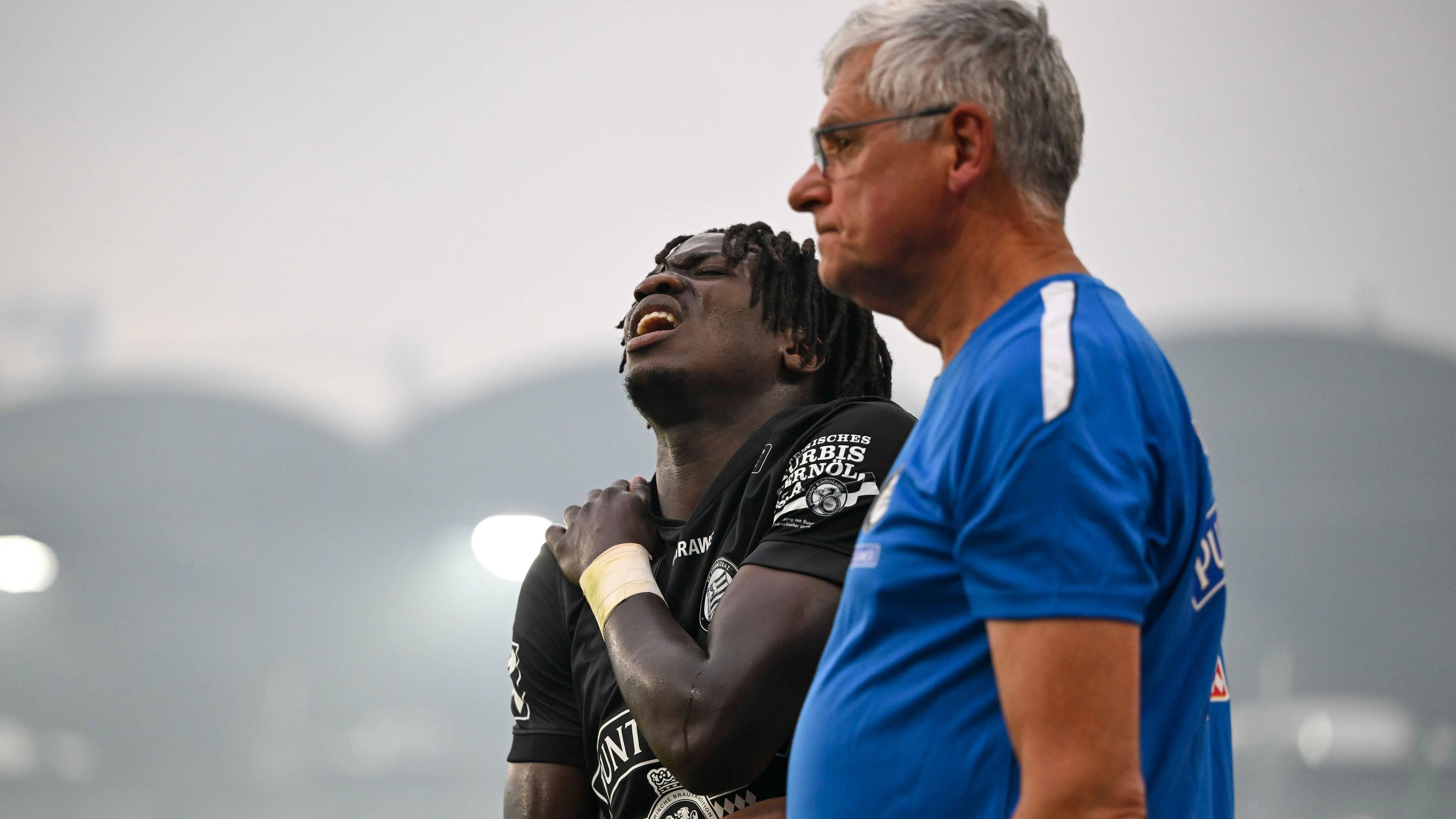 Seedy Jatta verletzte sich beim Sturm-Sieg über den LASK. 