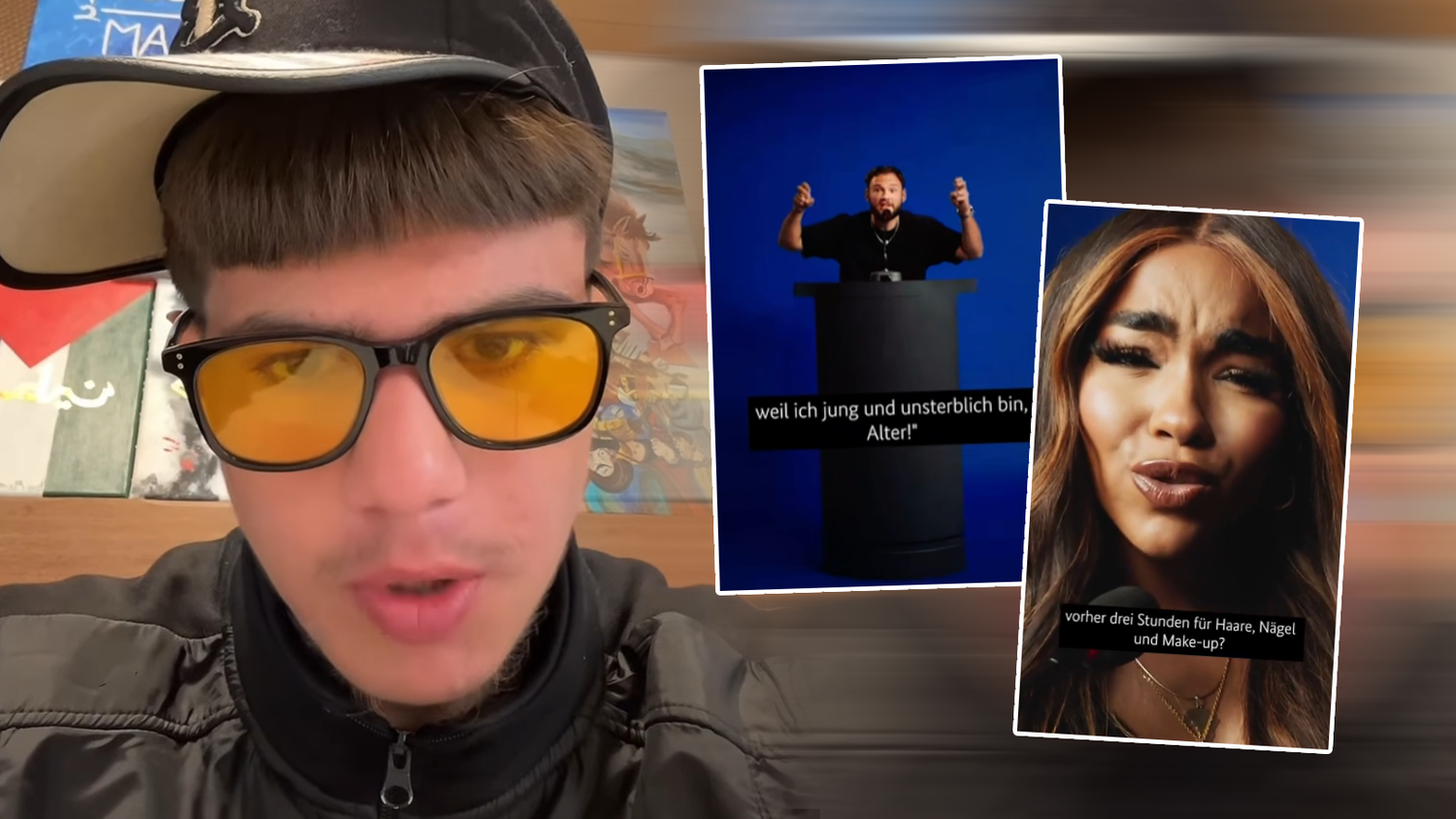 Influencer Memo meldet sich zu Impf-Kampagnen der deutschen Regierung zu Wort.