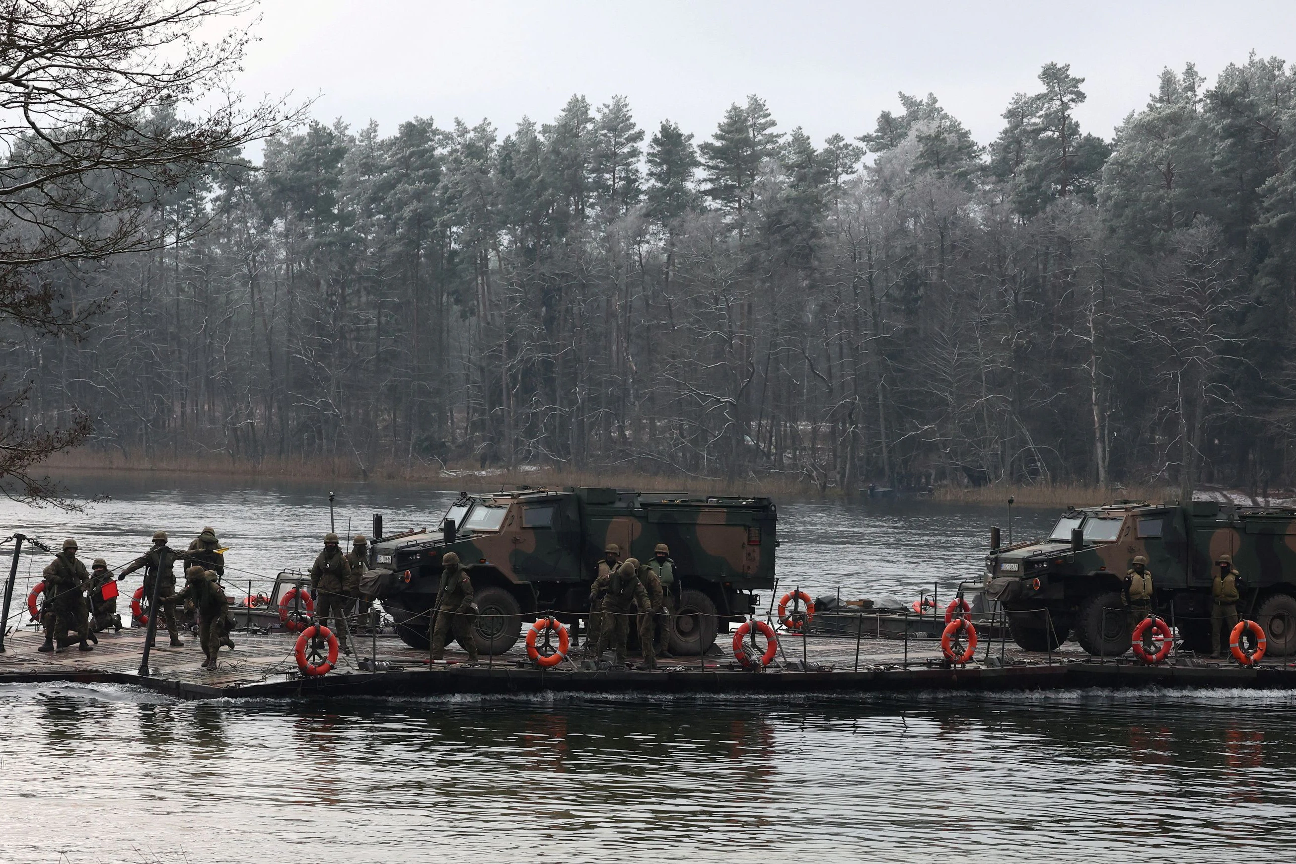 Vier bis sechs Wochen Truppenaufmarsch: NATO-Manöver an der strategisch bedeutenden Suwalki-Lücke im Osten Polens