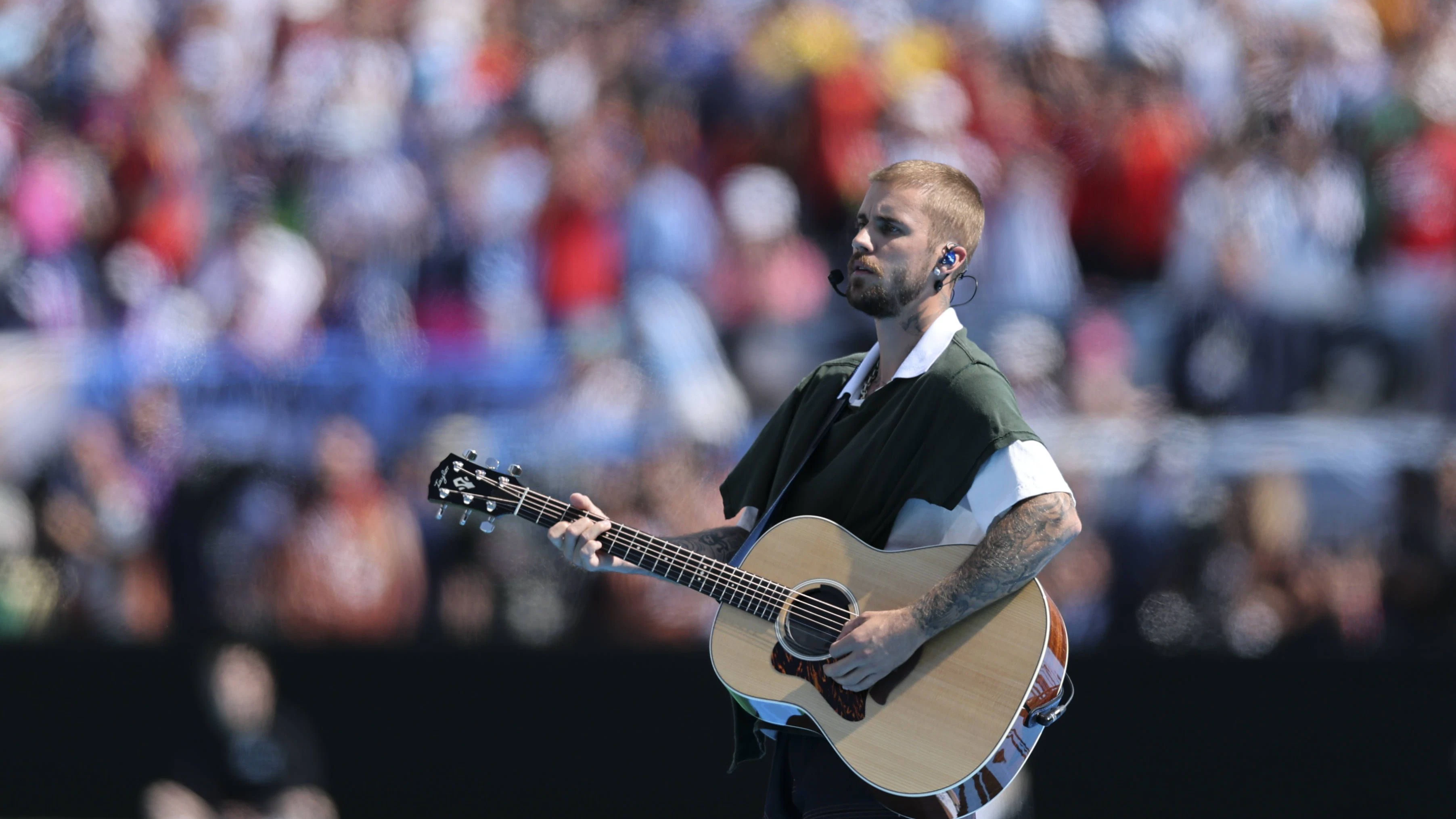 Justin Bieber trat zuletzt im Finale der Fußball-WM auf.
