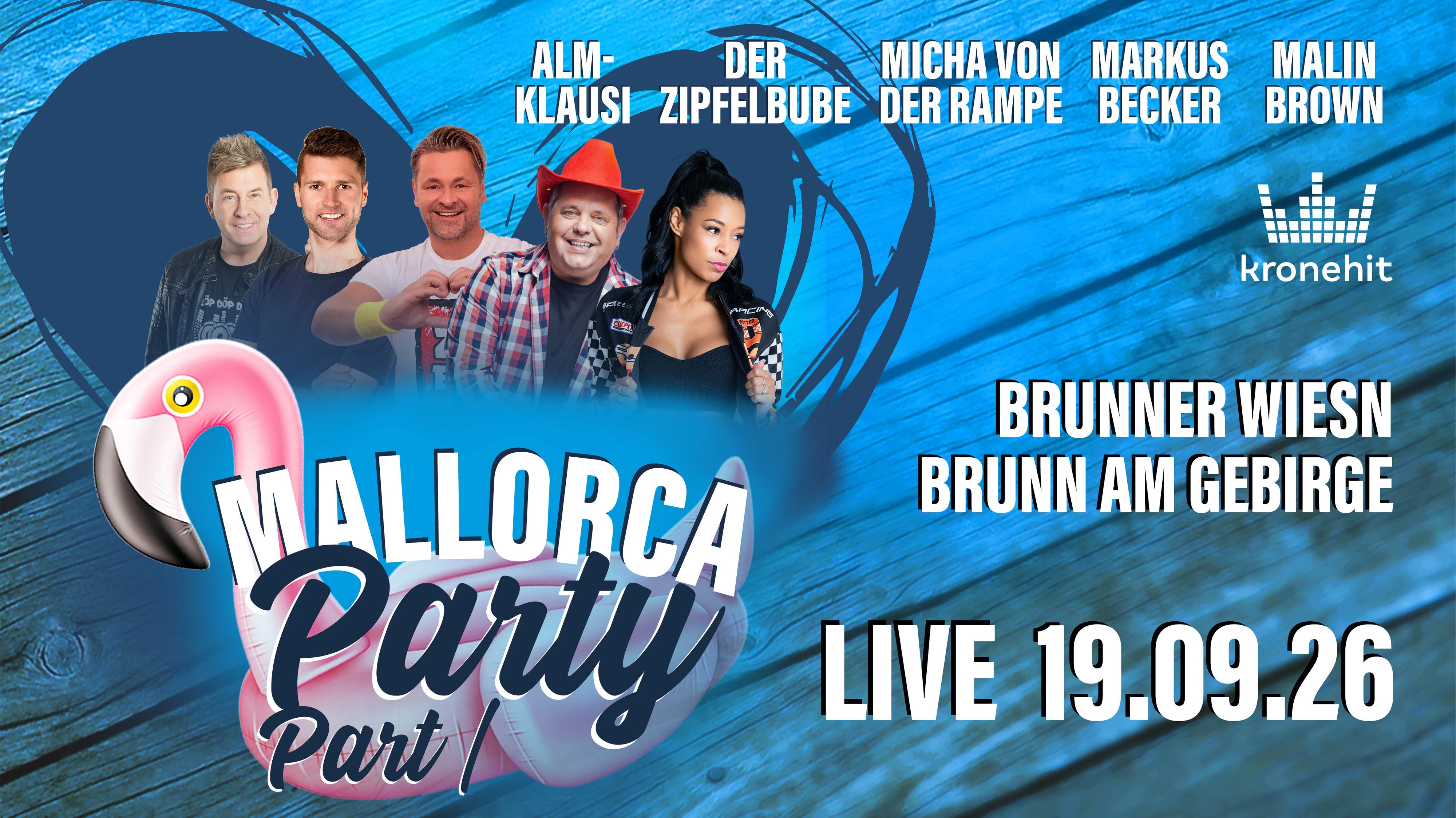 Die Main Acts auf der Brunner Wiesn am 19.09