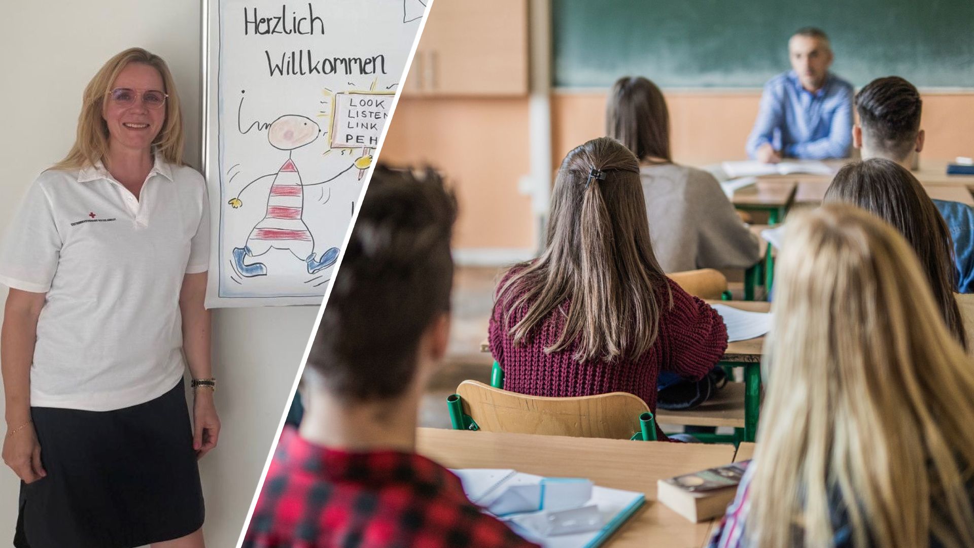 Kathrin Pilz unterstützt beim Roten Kreuz Kinder und Jugendliche. (Symbolbild)