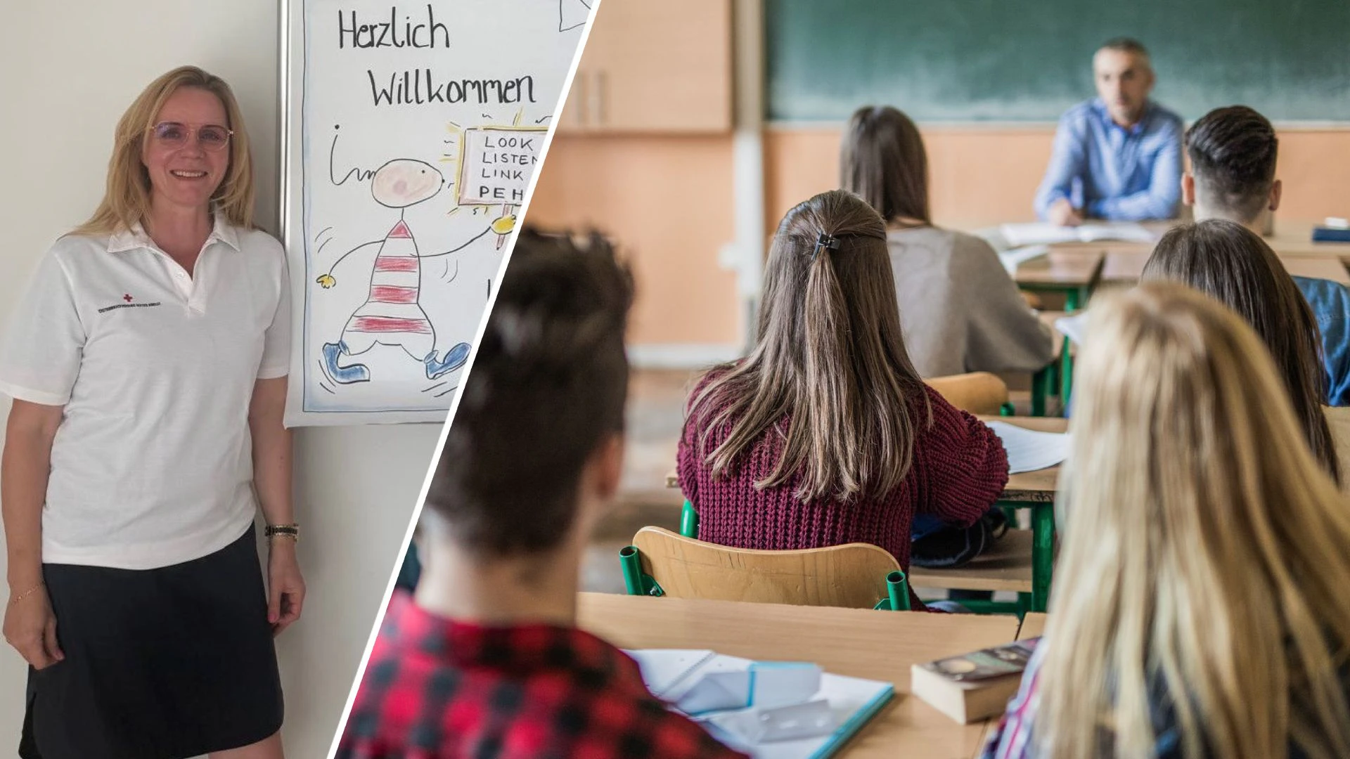Kathrin Pilz unterstützt beim Roten Kreuz Kinder und Jugendliche. (Symbolbild)