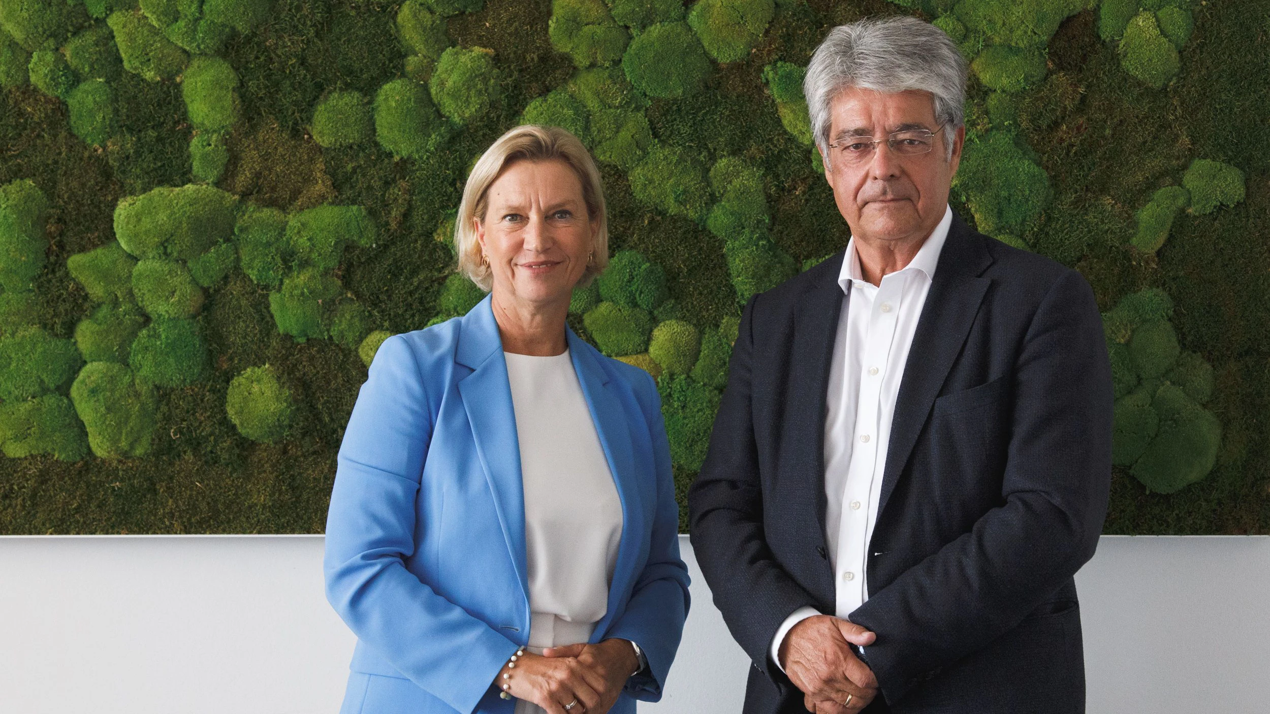 Marion Mitsch (FEEI-Geschäftsführerin), Wolfgang Hesoun (FEEI-Obmann).