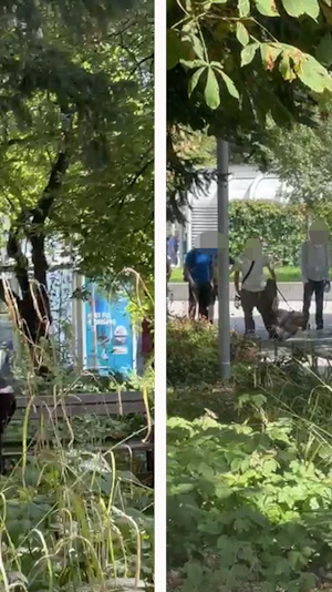 Prügelei in Favoriten: Am Reumannplatz lieferten sich zwei Frauen eine handfeste Auseinandersetzung. Polizei ermittelt zu den Hintergründen.