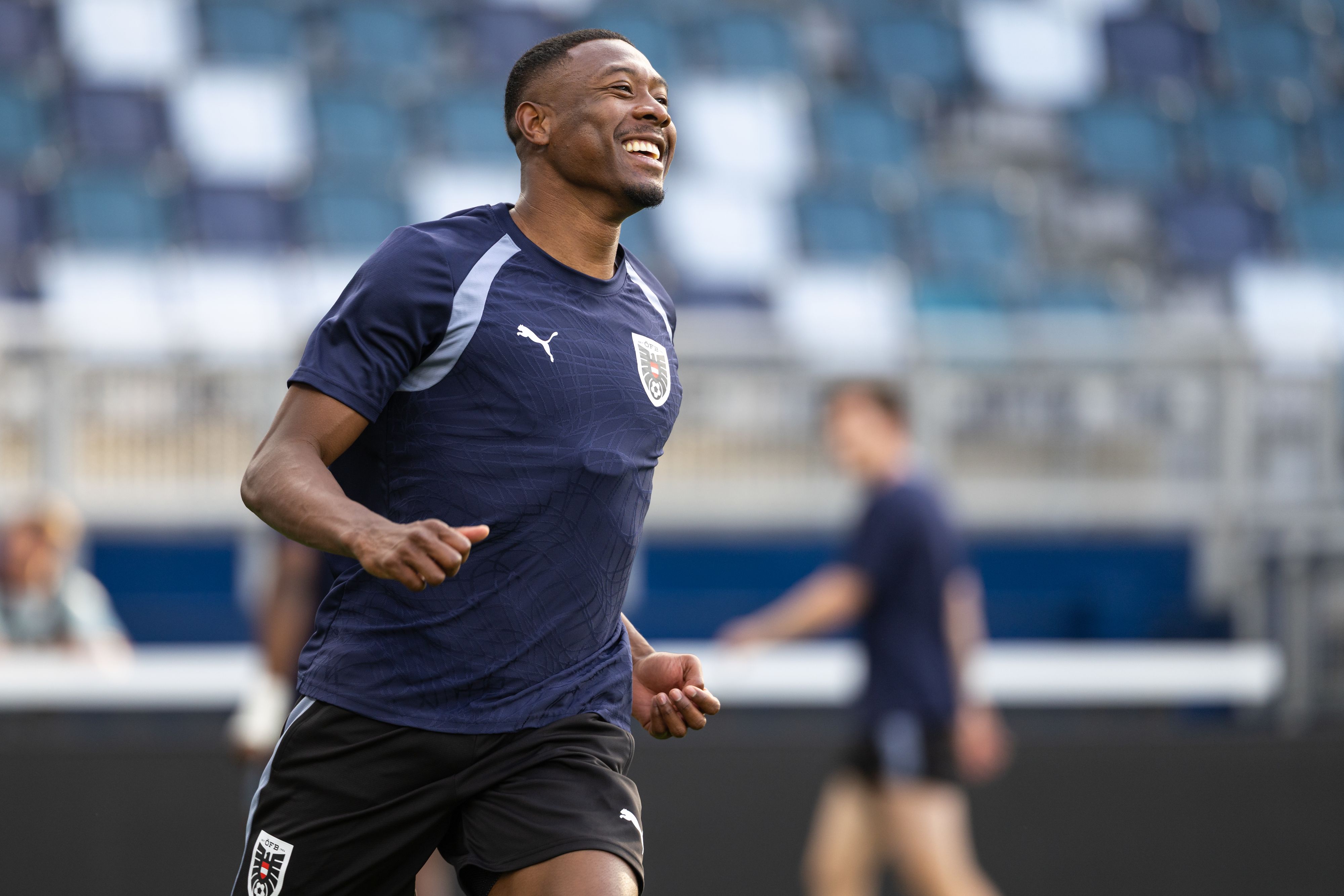 Österreichs Fußball-Star David Alaba. 