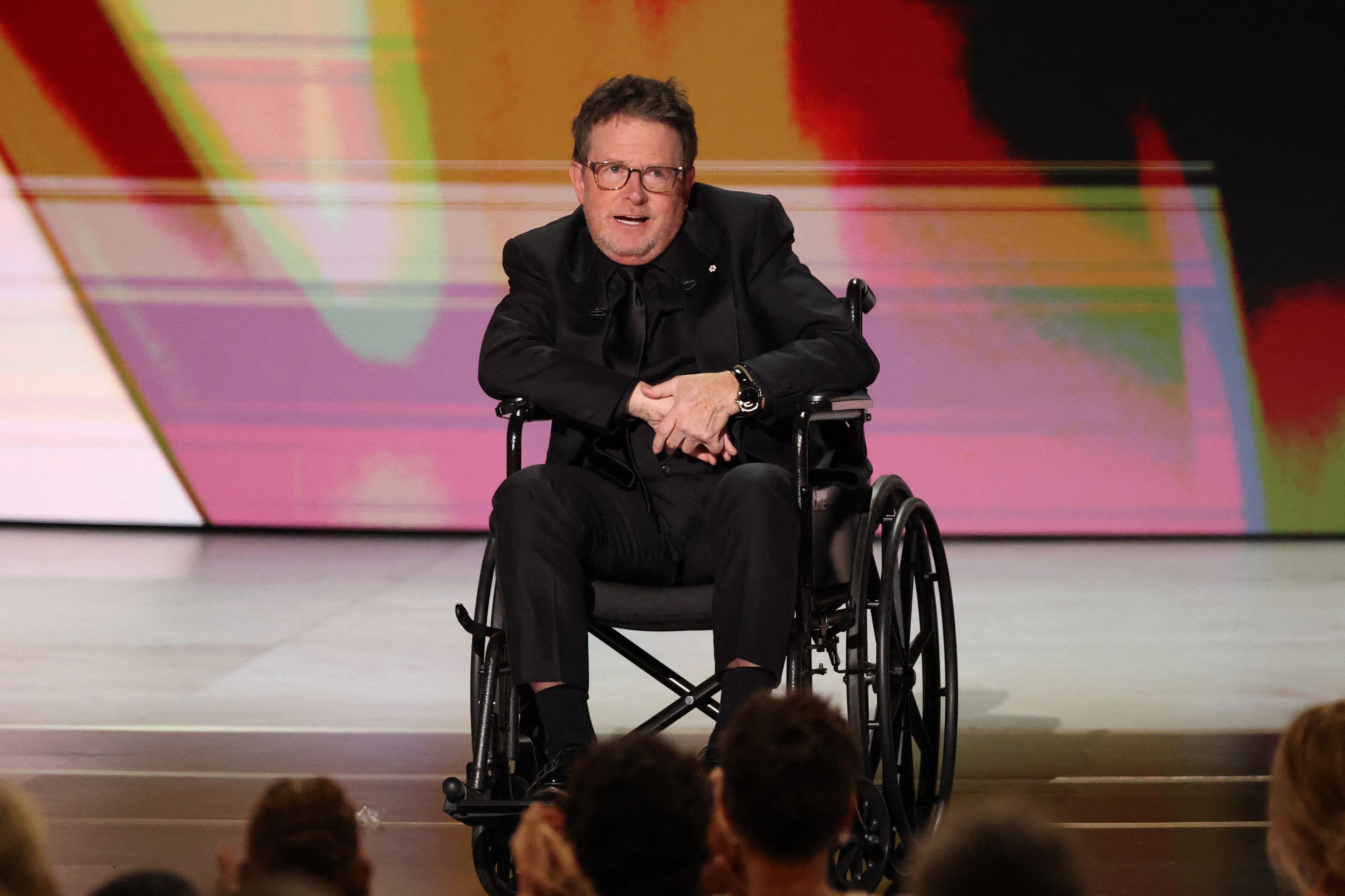 Michael J. Fox bekam bei der 78. Verleihung der Primetime Emmy Awards in Los Angeles den Bob-Hope-Humanitarian-Award überreicht.