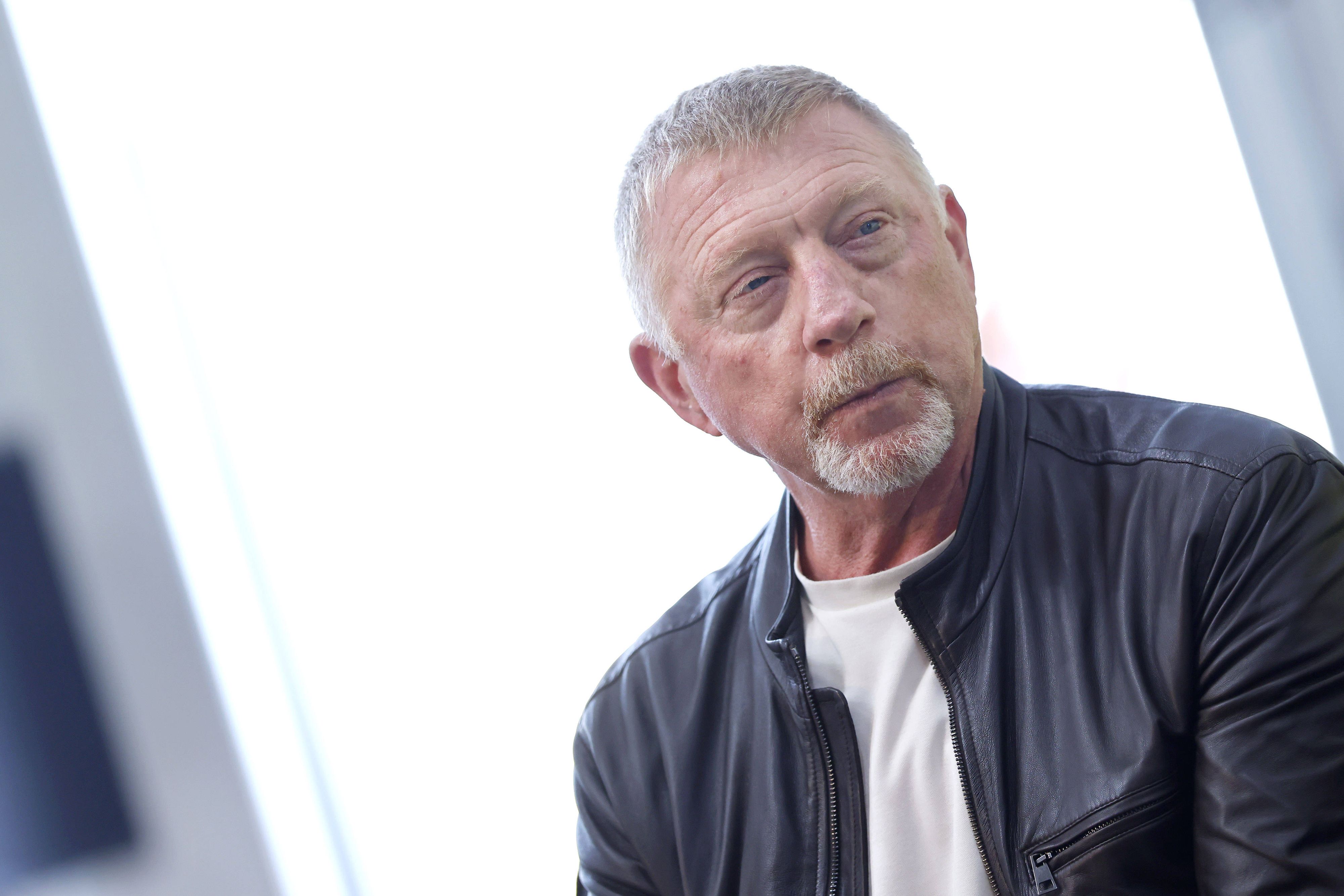 Tennis-Ikone Boris Becker. 