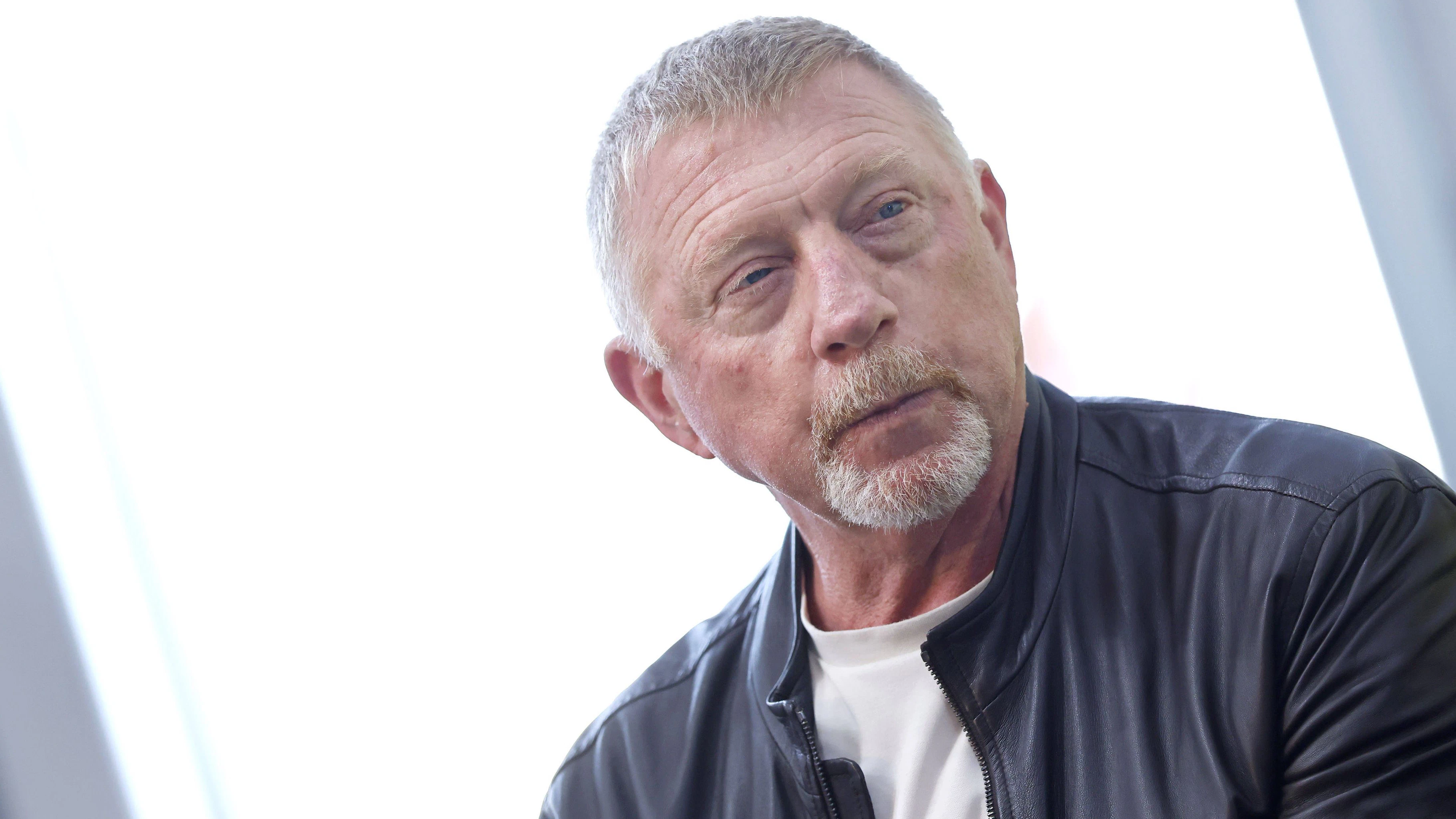 Tennis-Ikone Boris Becker. 