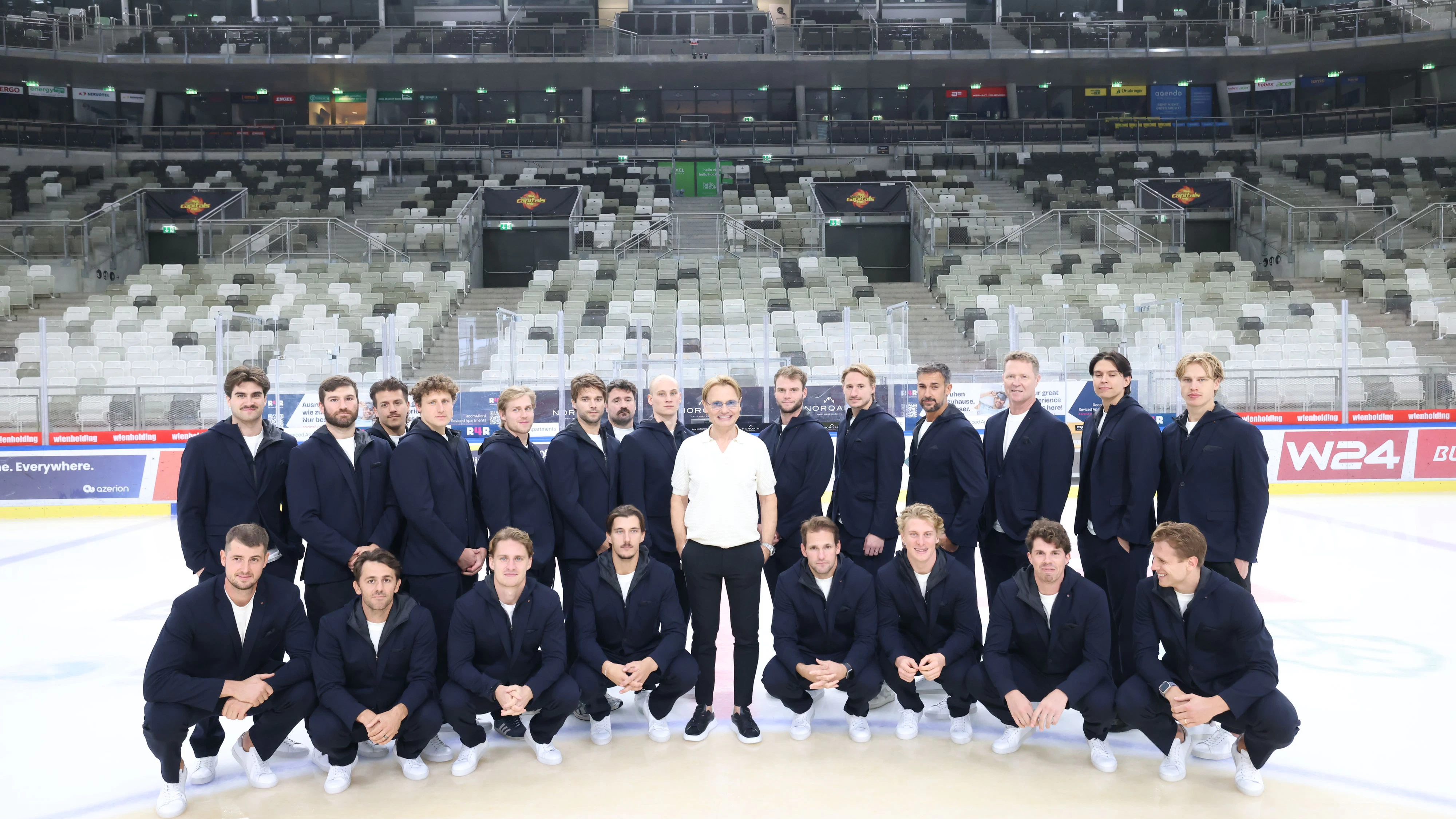 Neue Anzüge für die Vienna Capitals