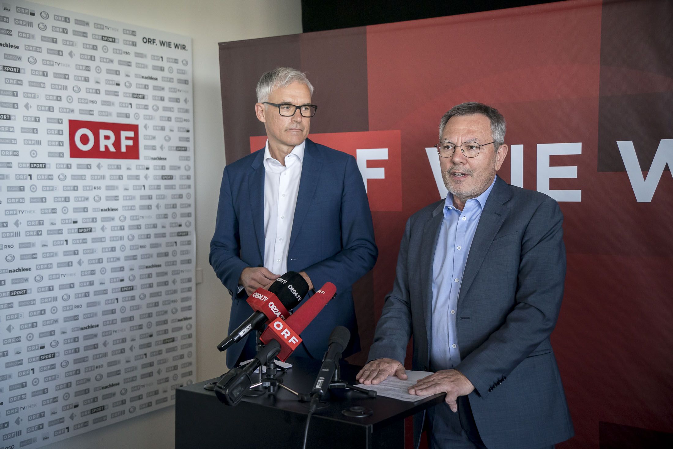 Franz Medwenitsch (rechts) soll auf Gregor Schütze im ORF-Stiftungsrat folgen.