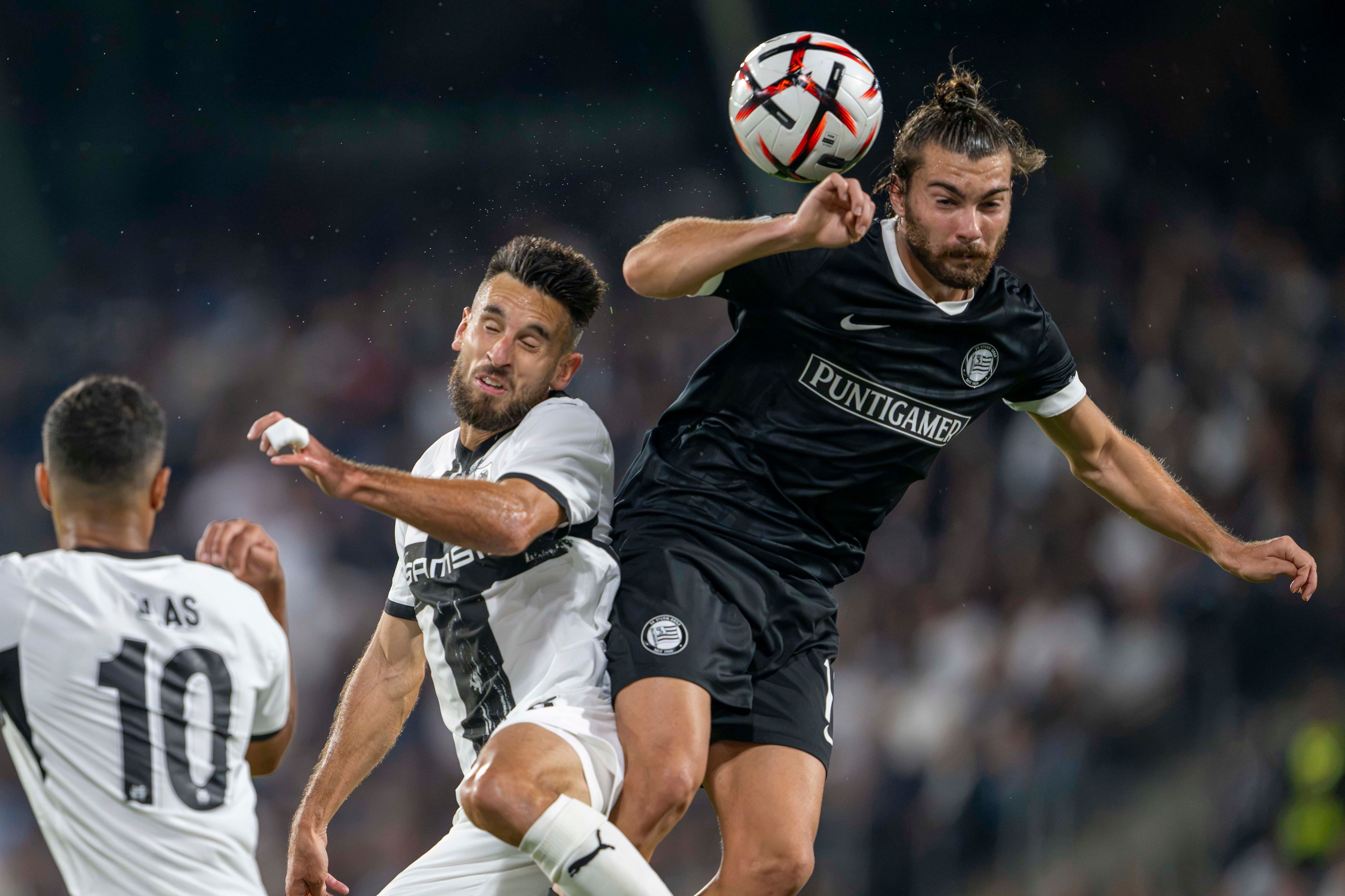 Sturm Graz im Europa-League-Duell gegen Stade Rennes. 