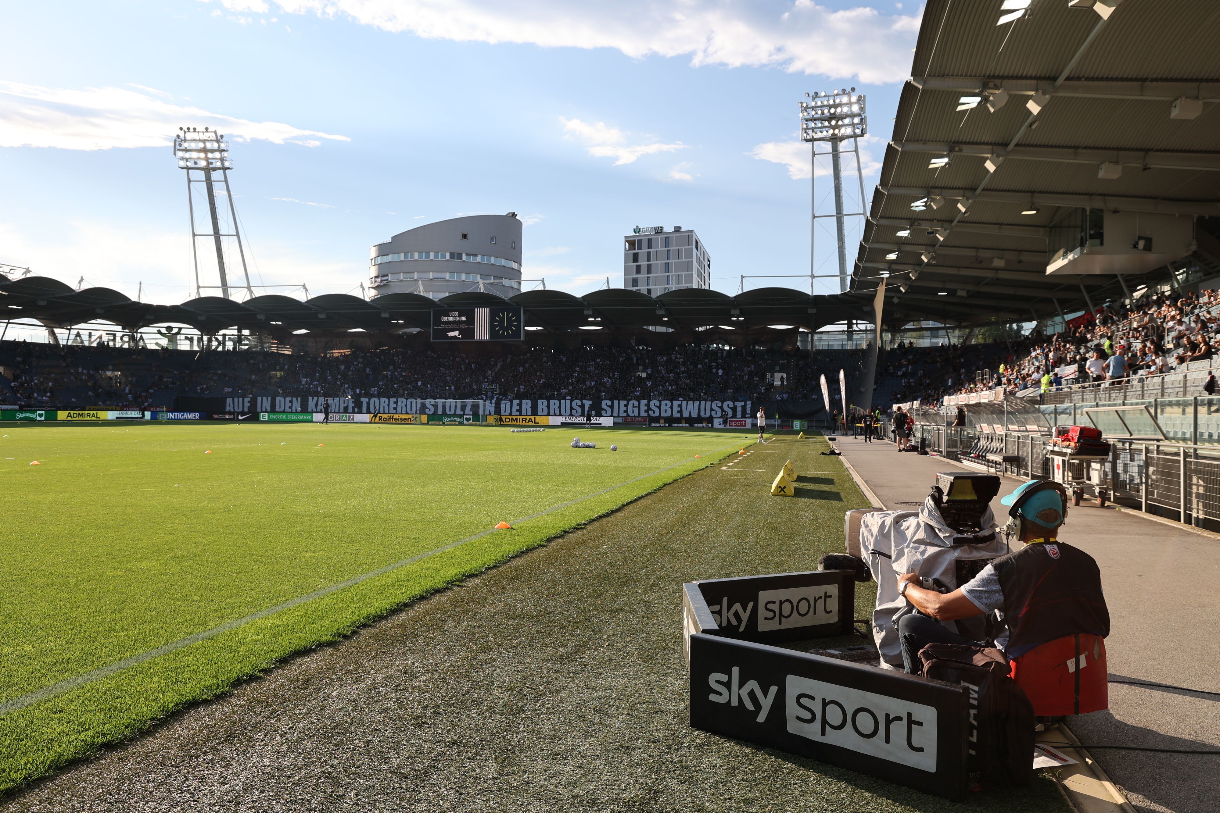 Das TV-Bild fiel in Graz aus.