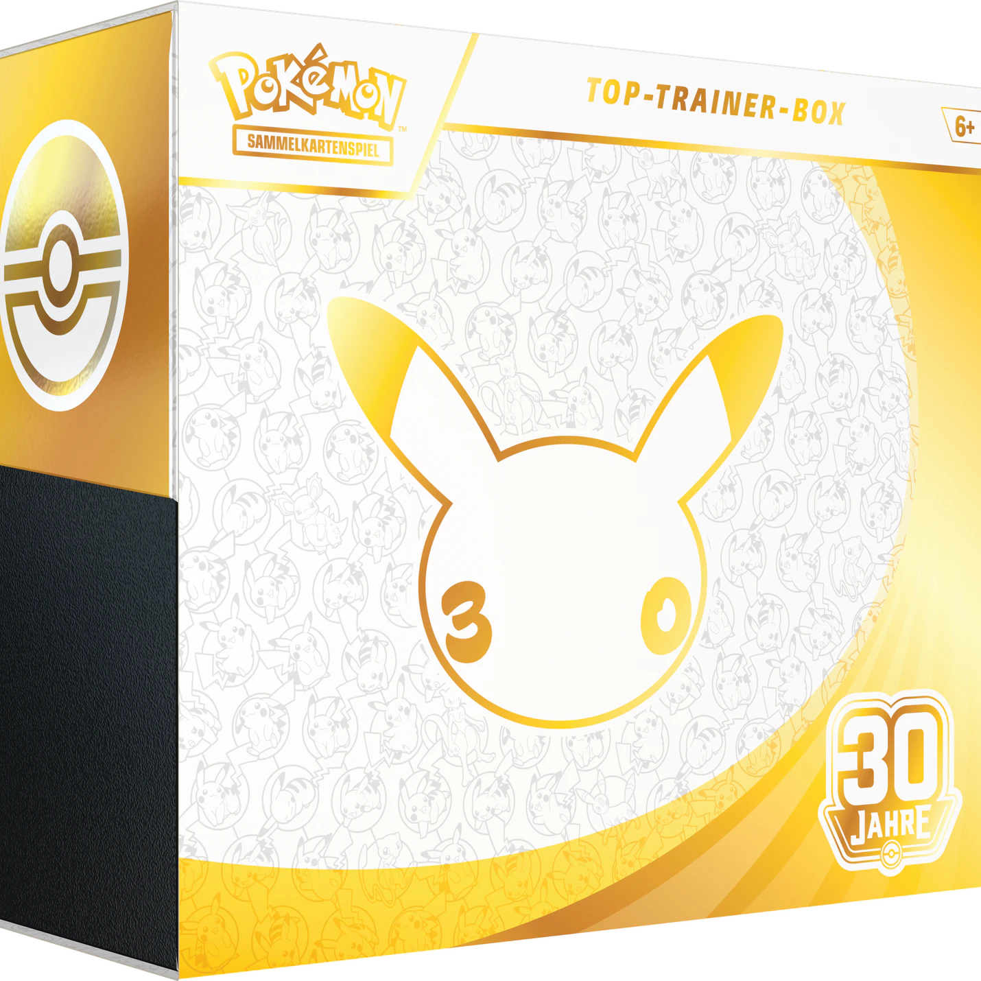 Wohl heißbegehrt: Die Pokémon "30 Jahre" Top-Trainer-Box.