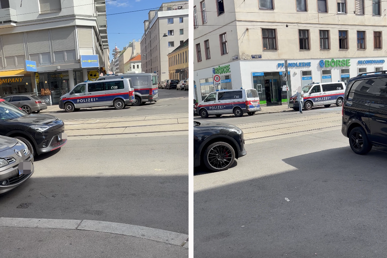 Am Mittwoch kam es Favoriten zu einem Einsatz der Wiener Polizei.