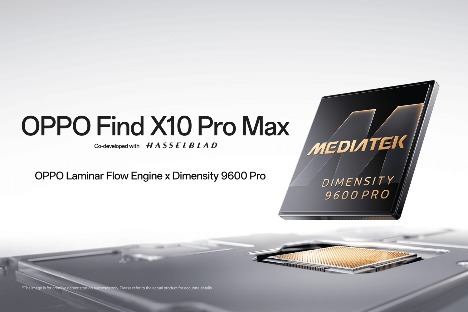 Neues Smartphone, neuer Chip: Das Oppo Find X10 Pro Max setzt auf den Dimensity 9600 Pro und eine neue Kühltechnik.
