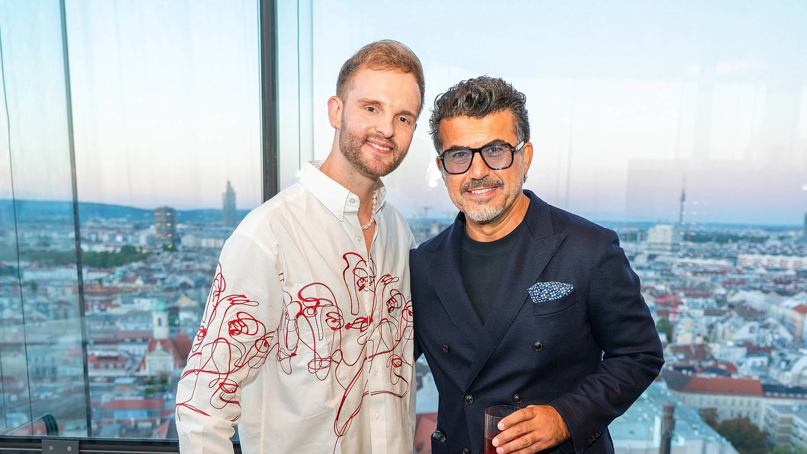 Wiedereröffnung Re-Opening Reopening Opening The Loft Rooftopbar s/o vienna sofitel Hotel, Wien, 15.9.2026, -  Herby STANONIK, Mike GALELI 