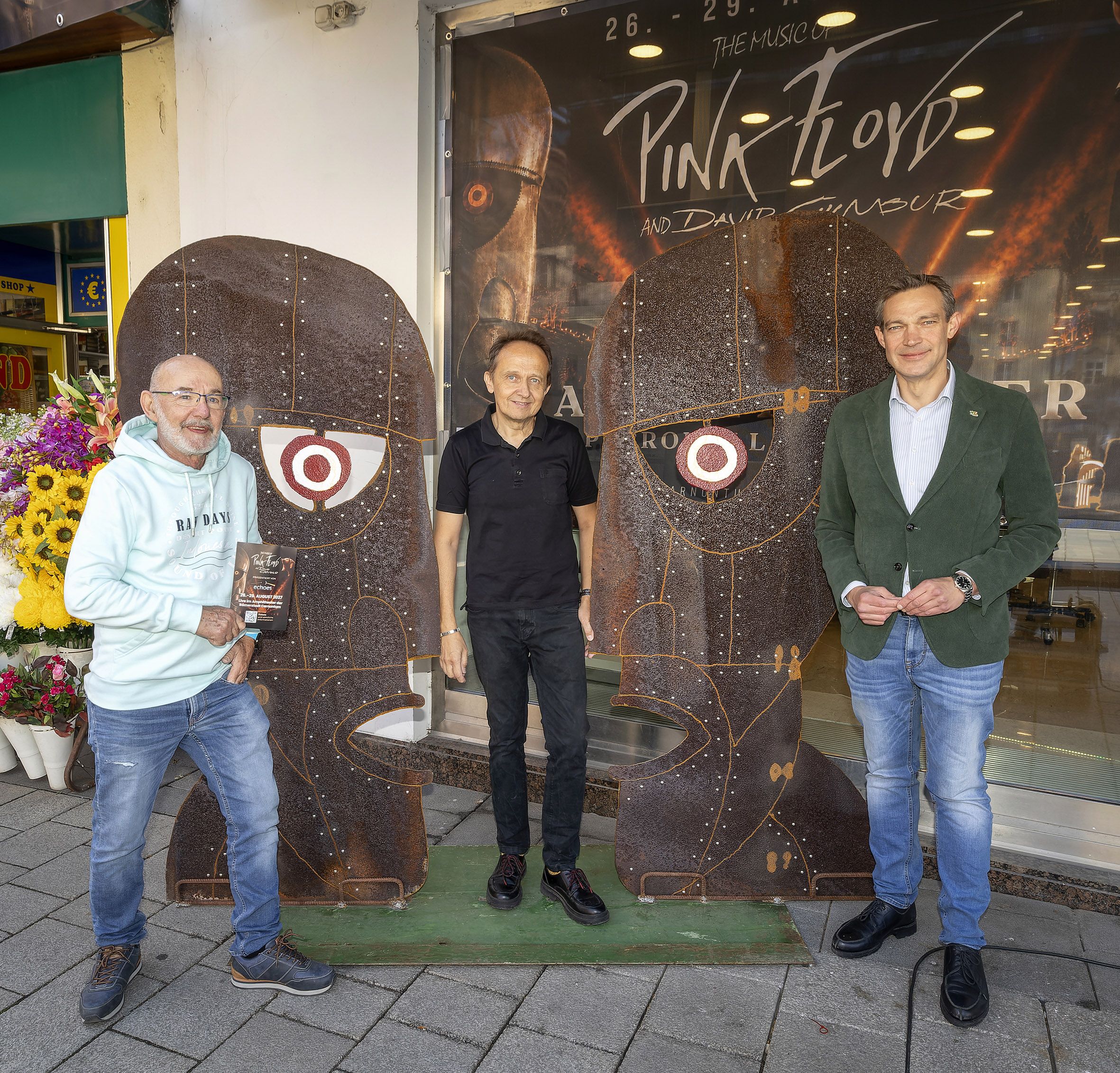 v.l.n.r.: Peter Mistlbacher, Peter Maurer und Stadtrat Philipp Gruber