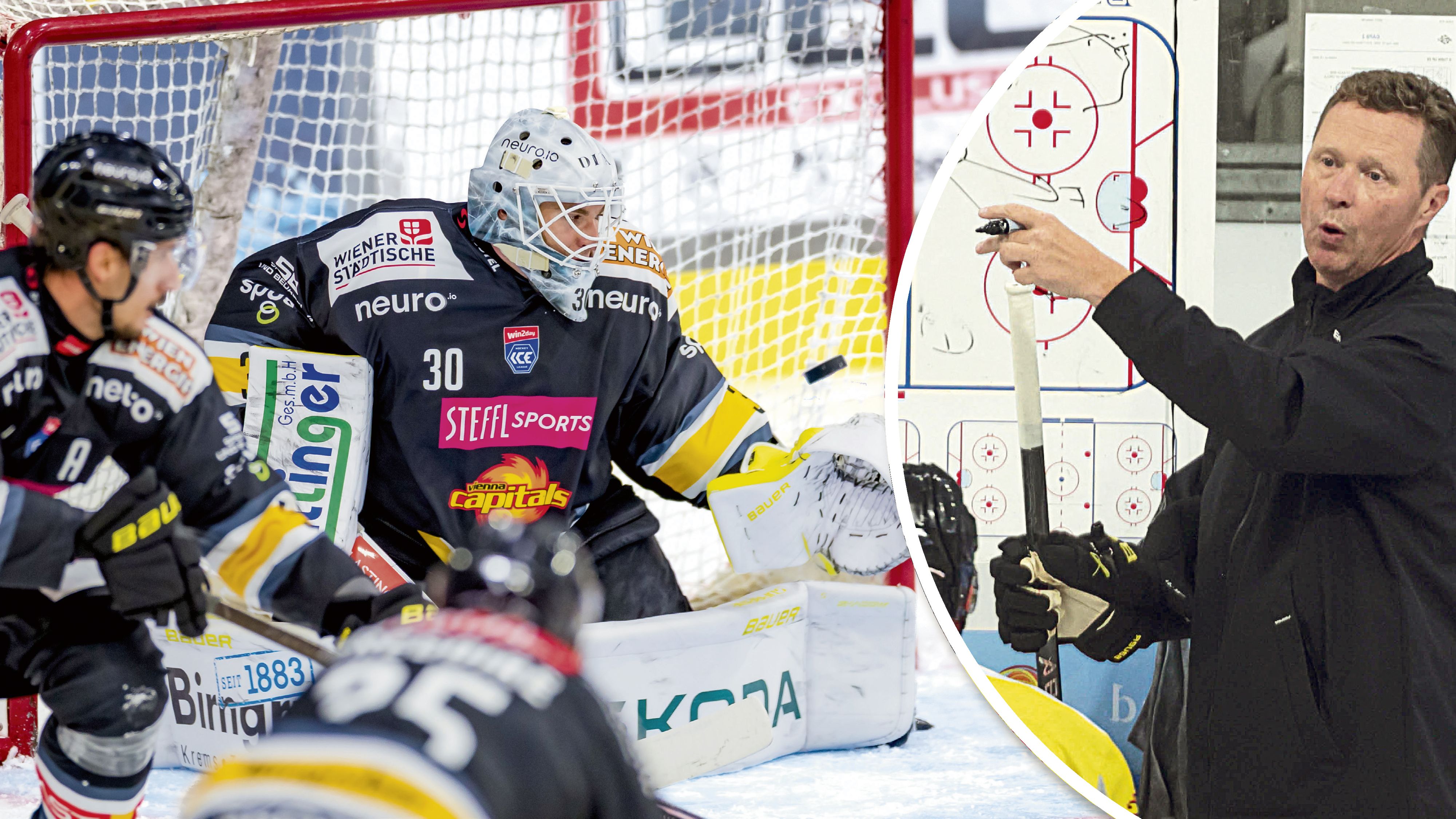 Capitals-Trainer Mike Stewart: 