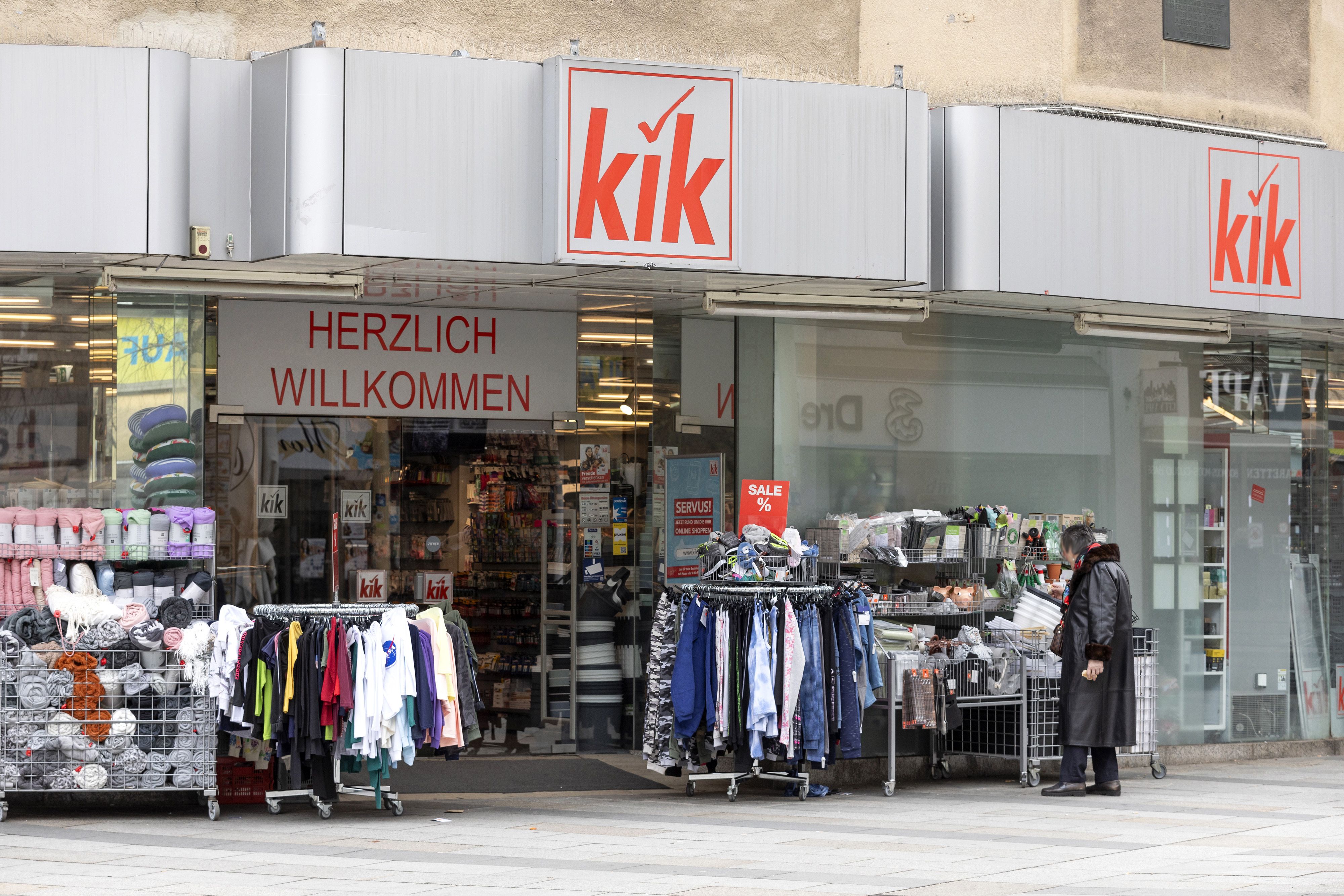 Auch in Österreich werden KiK-Filialen geschlossen.