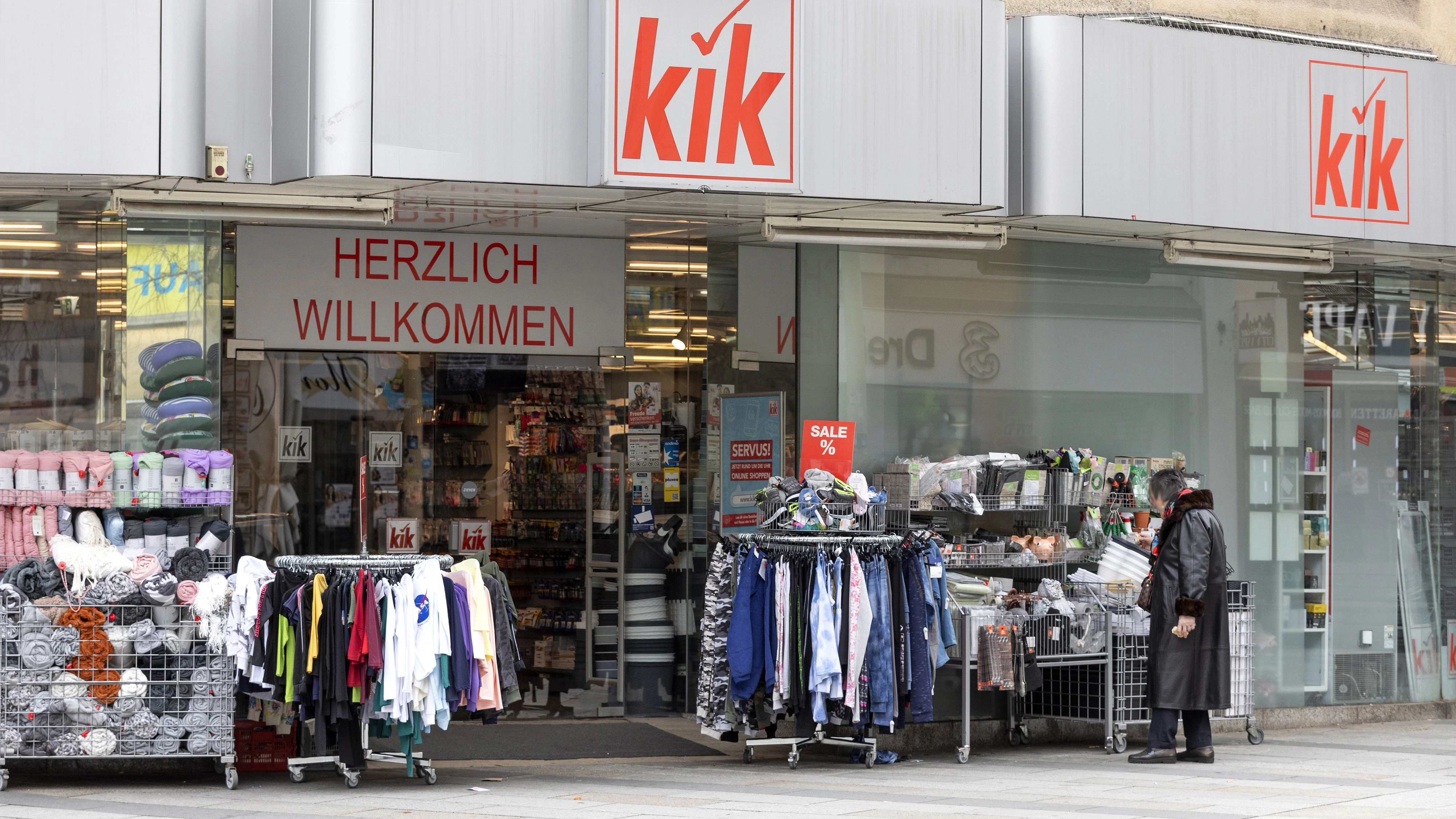Auch in Österreich werden KiK-Filialen geschlossen.