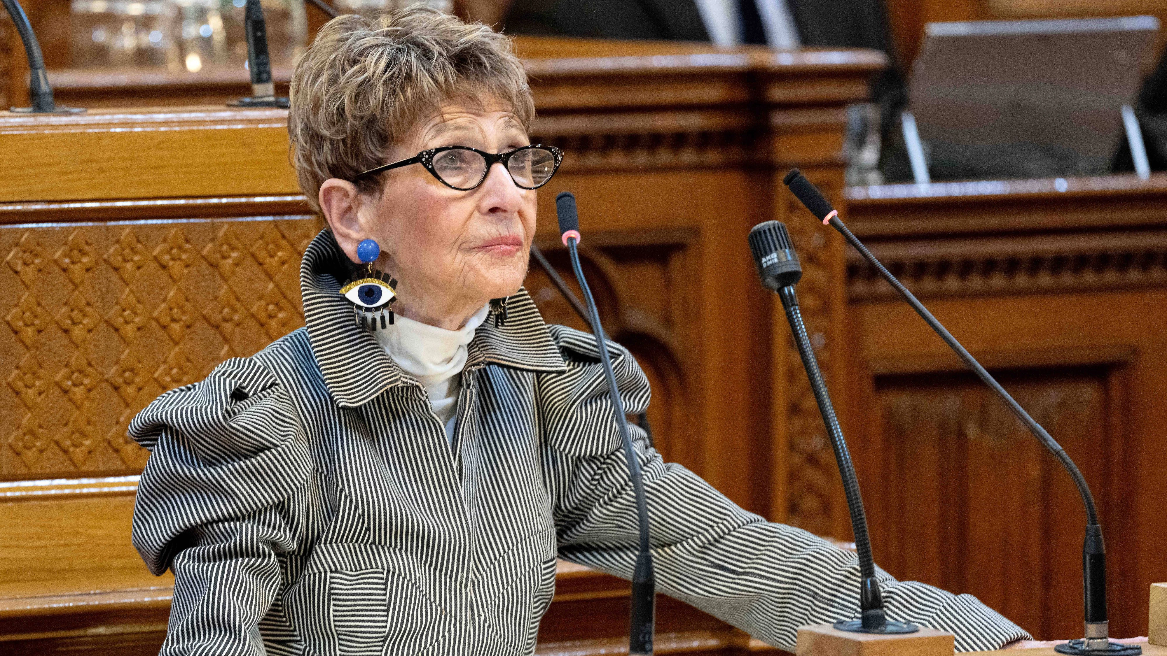 20260325 Wiener Gemeinderat WIEN, OESTERREICH - MAERZ 25: Abgeordnete zum Wiener Landtag und Gemeinderat weiters Praesidentin Oesterreichischer Seniorenbund Ingrid Korosec OeVP beim Wiener Gemeinderat - im Rathaus am 25. Maerz 2026 in Wien, Oesterreich. 260325_SEPA_10_043 Copyright: xMichaelxIndrax SEPAxMedia