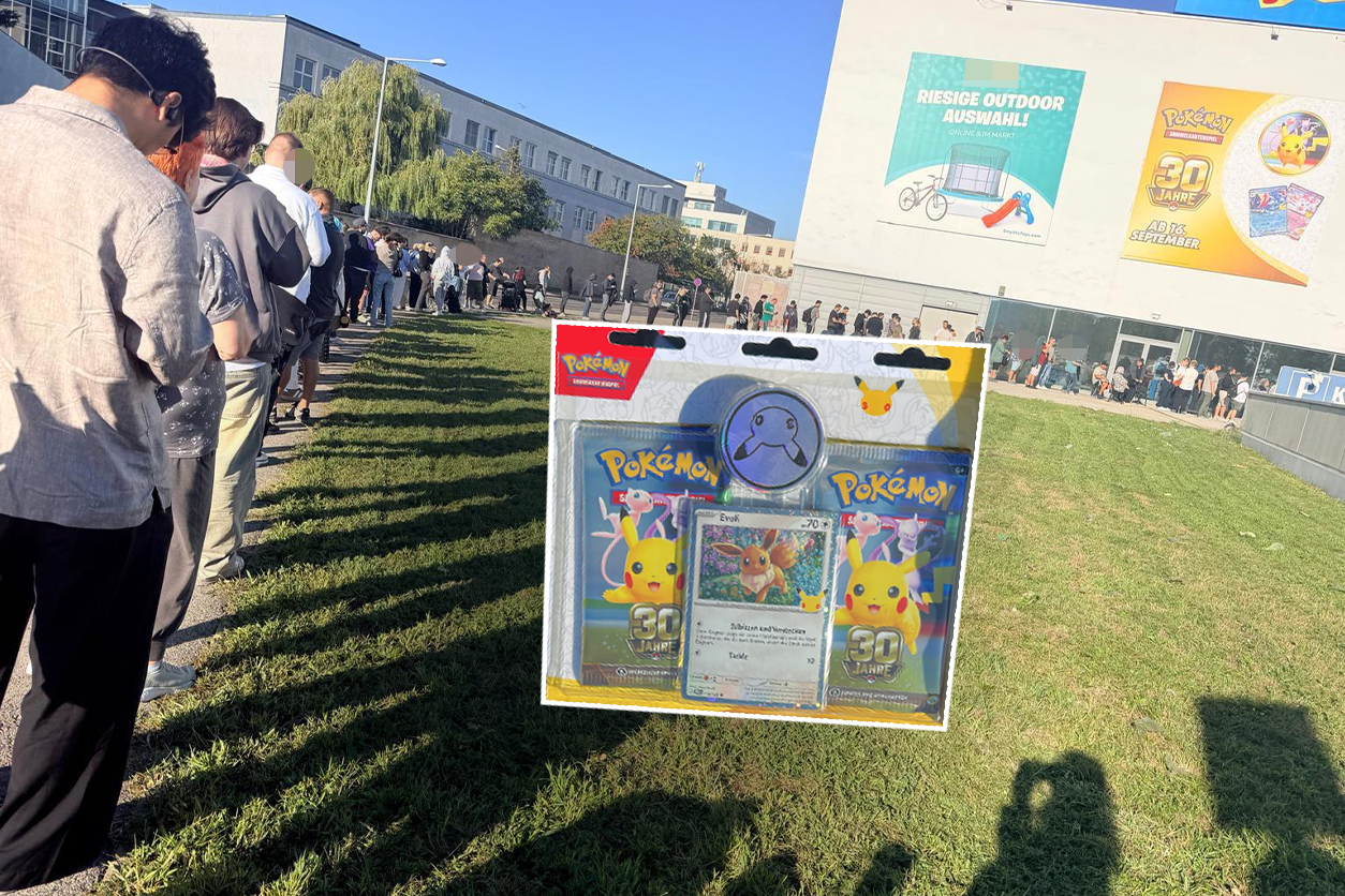 In Floridsdorf warteten bereits zahlreiche Menschen auf den Release.