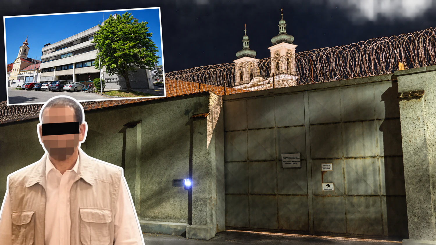 Heute.at - Bluttat im Häfn – das passiert jetzt mit Verdächtigem