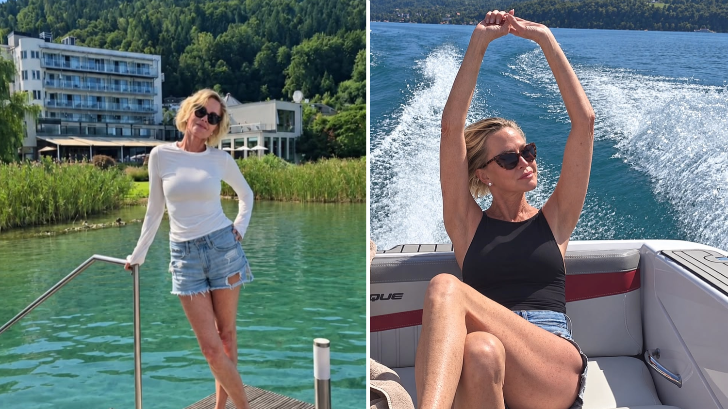 Hollywood-Schauspielerin Melanie Griffith verbrachte eine Auszeit am Wörthersee