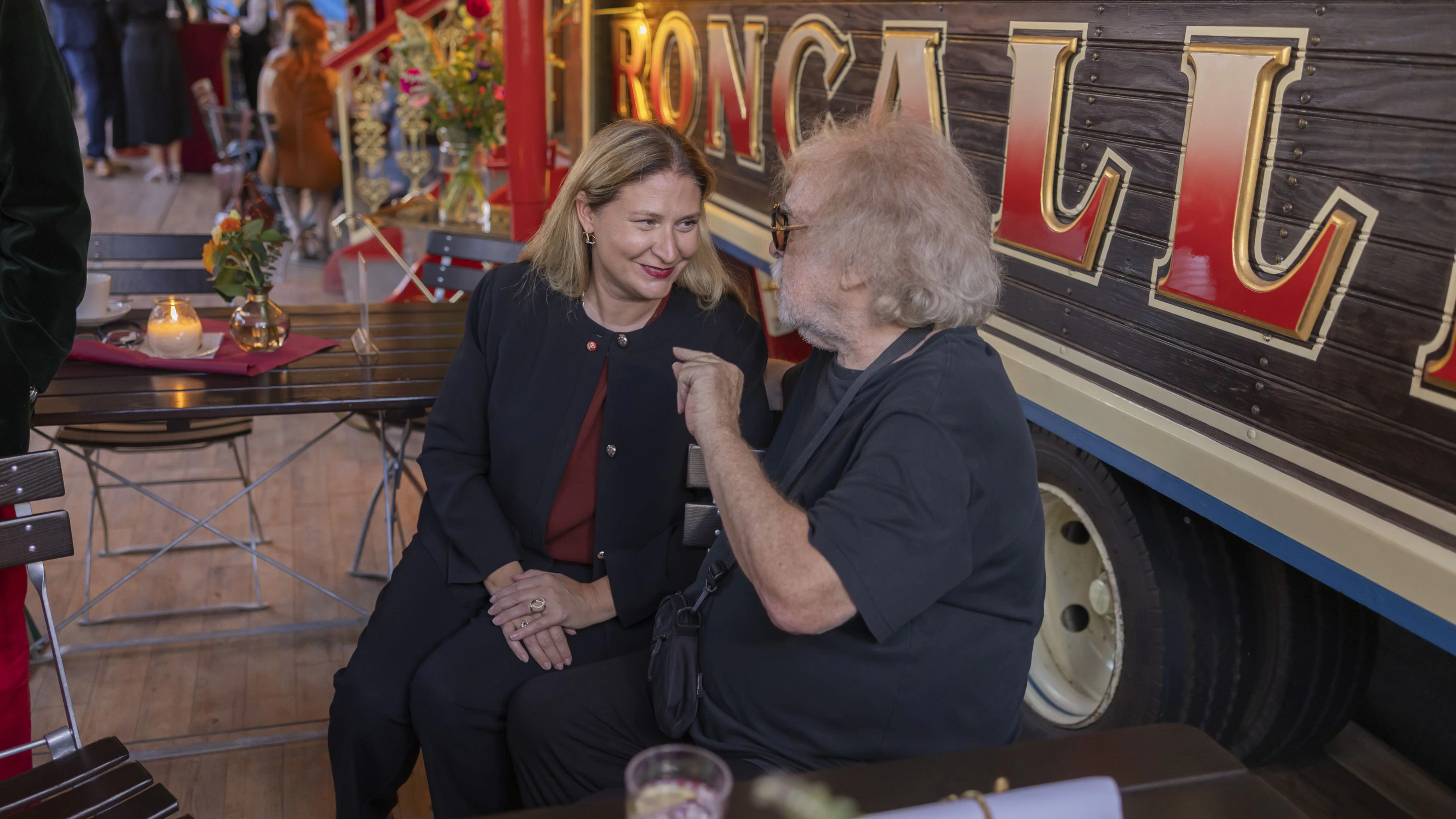 Vizebürgermeisterin Barbara Novak bei 50 Jahre Zirkus Roncalli