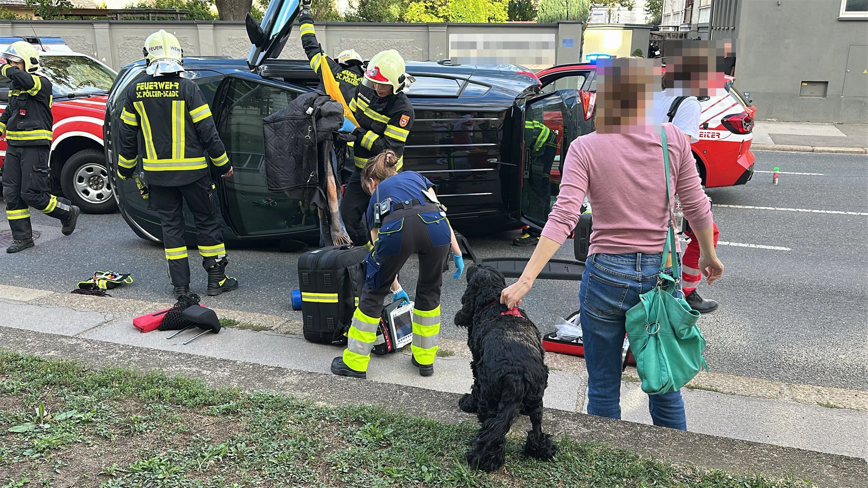 Am Mittwochnachmittag kam es gegen 17 Uhr im Stadtgebiet von St. Pölten zu einem folgenschweren Verkehrsunfall.