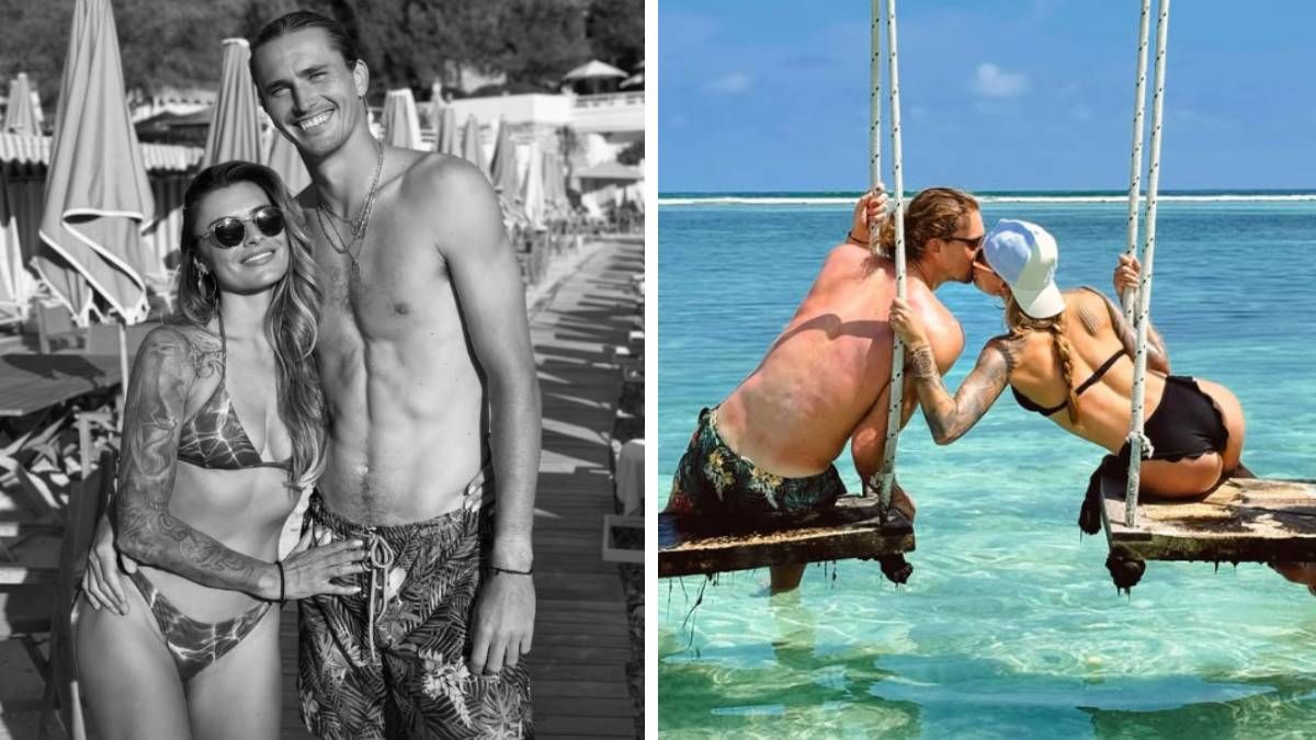 Alexander Zverev und Sophia Thomalla sind wieder vereint. 