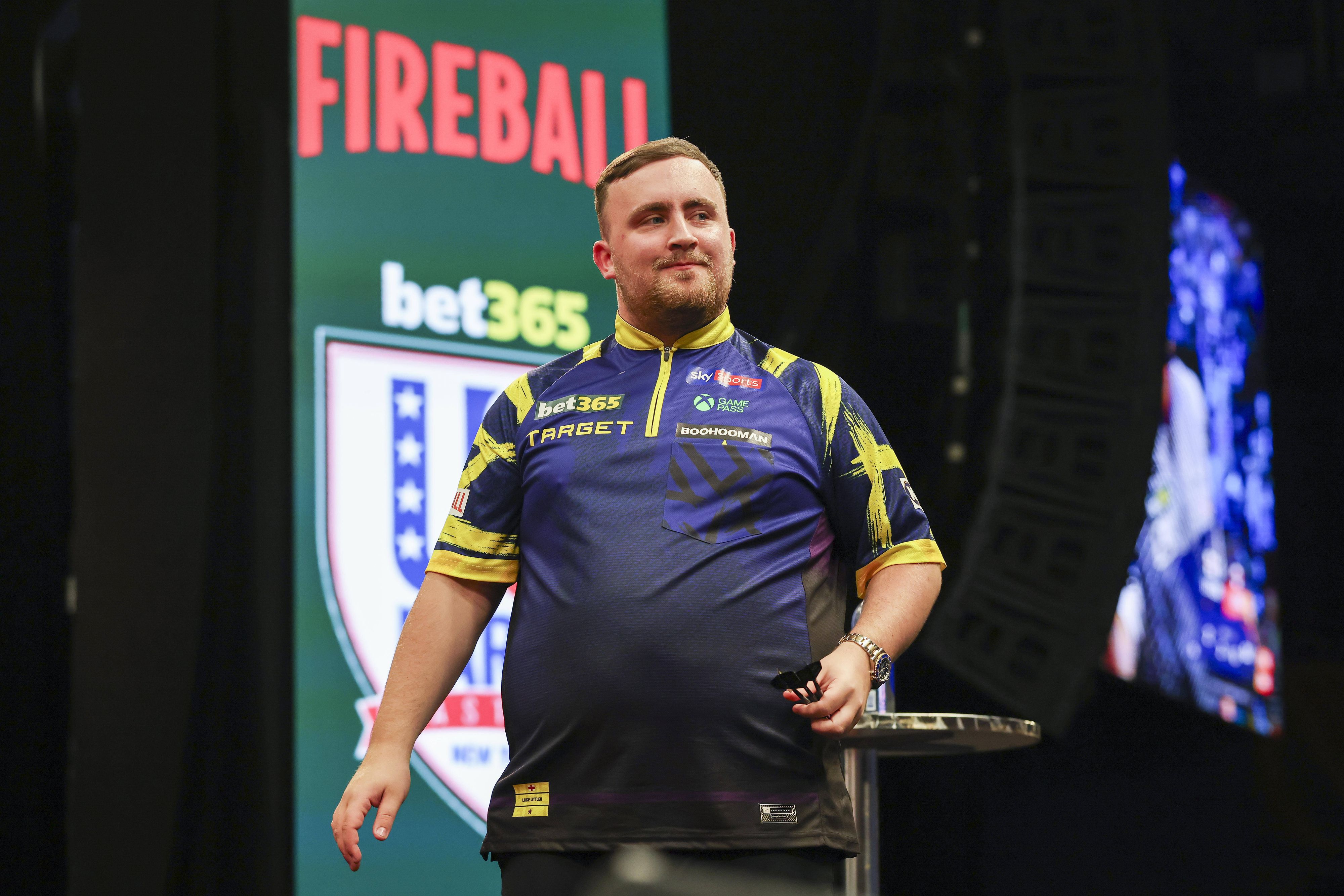 Darts-Star Luke Littler.