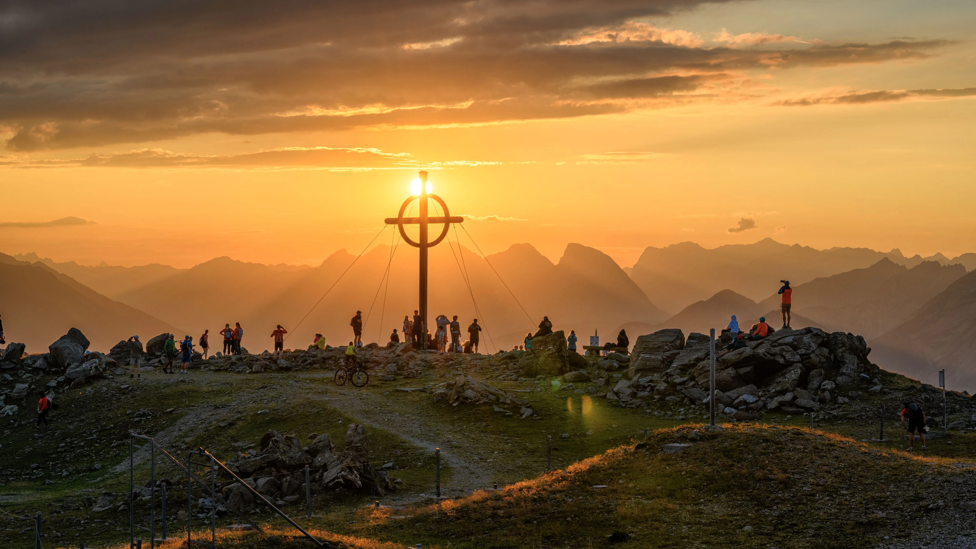 Die imposante Abstimmung am Patscherkofel