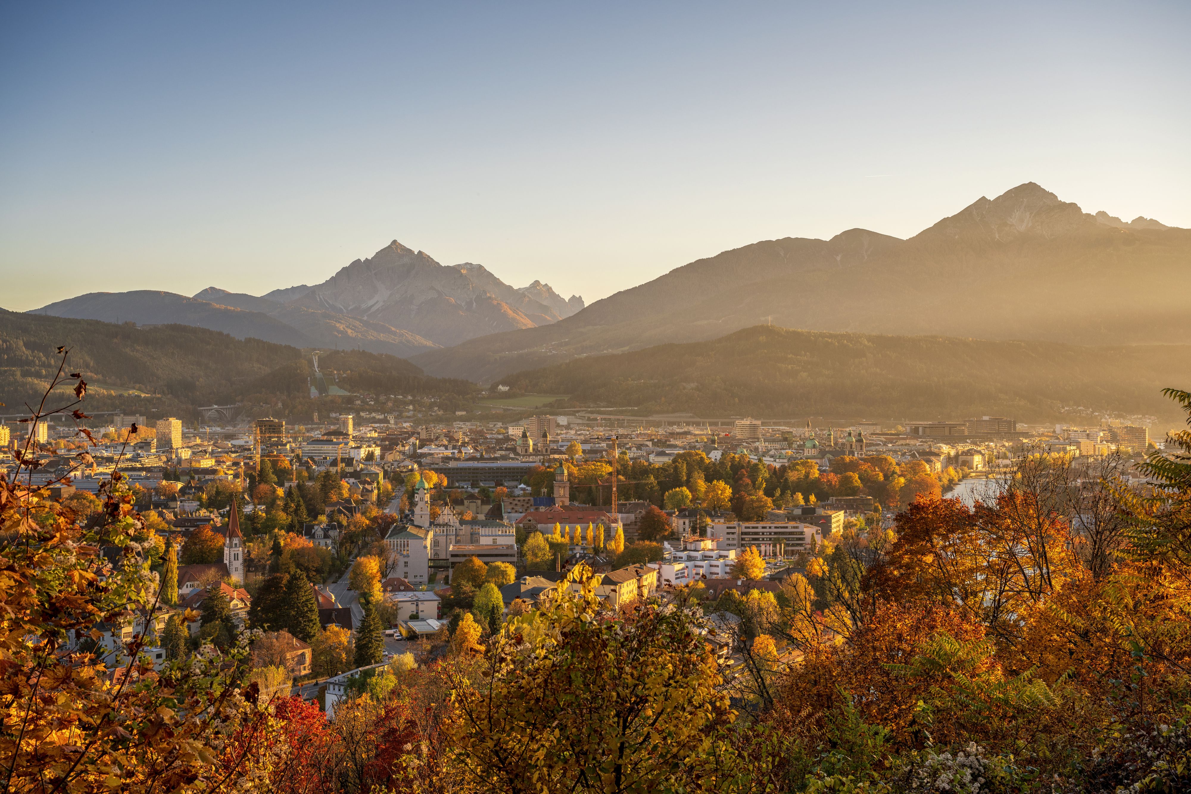 Innsbruck im Goldenen Herbst