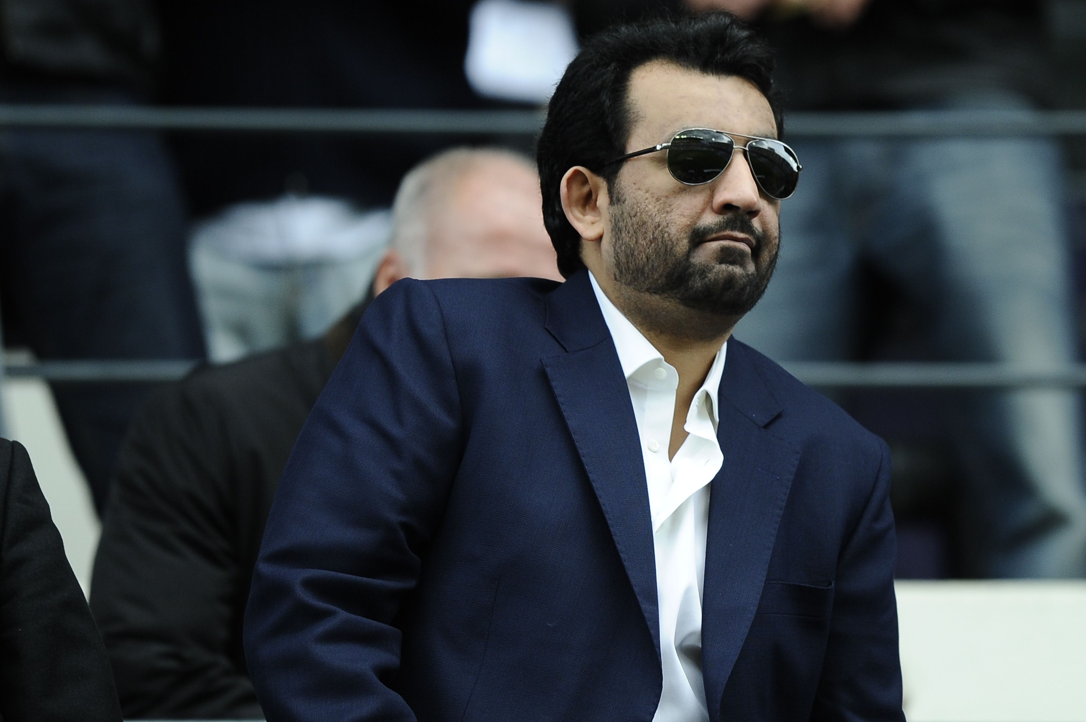 Scheich Abdullah Al Thani 2012 bei einem FC-Málaga-Spiel, sein Sohn Rakan wurde nun in München festgenommen.