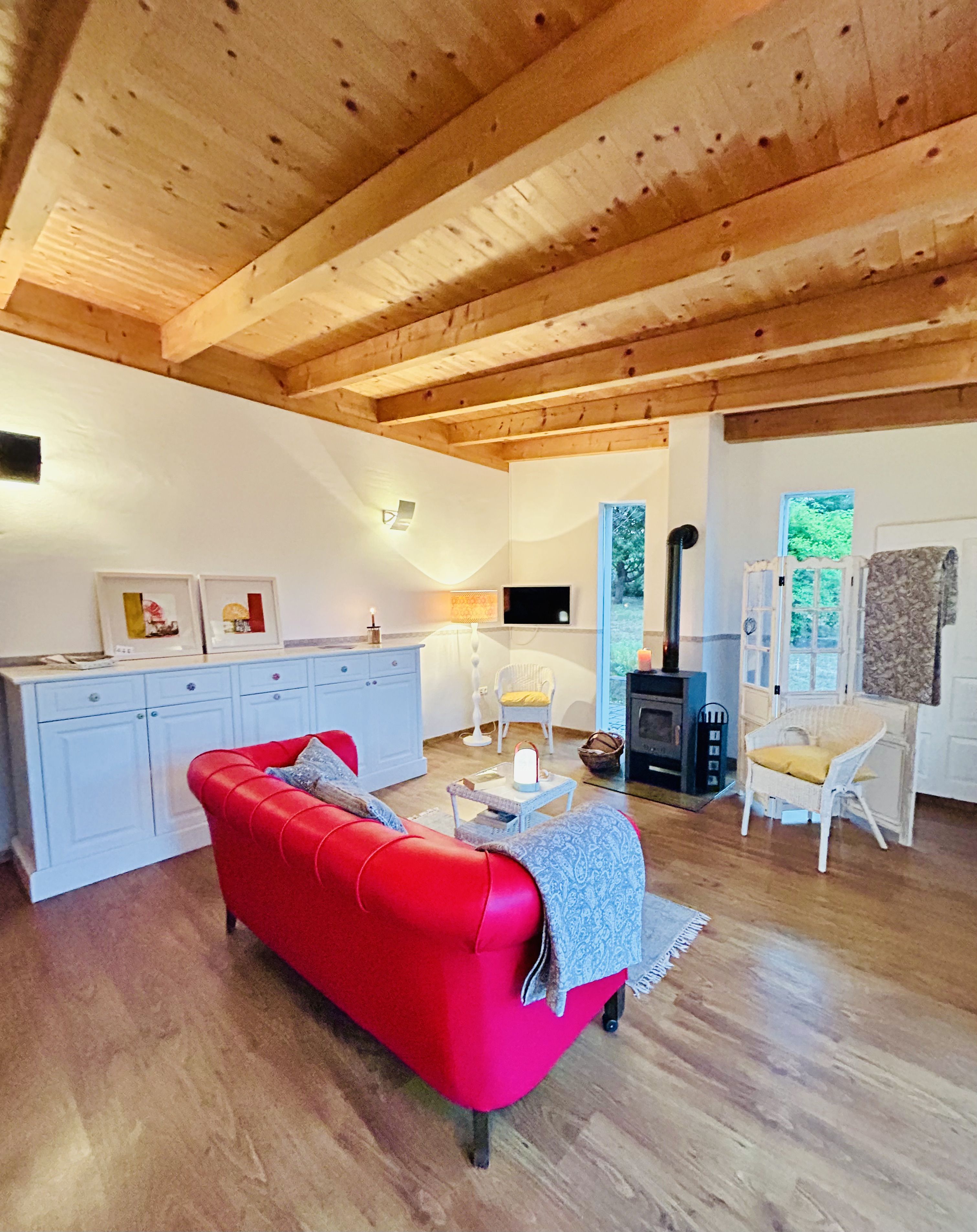 Schöne Einrichtung, von einem der Zimmer auf Cottage Gols.