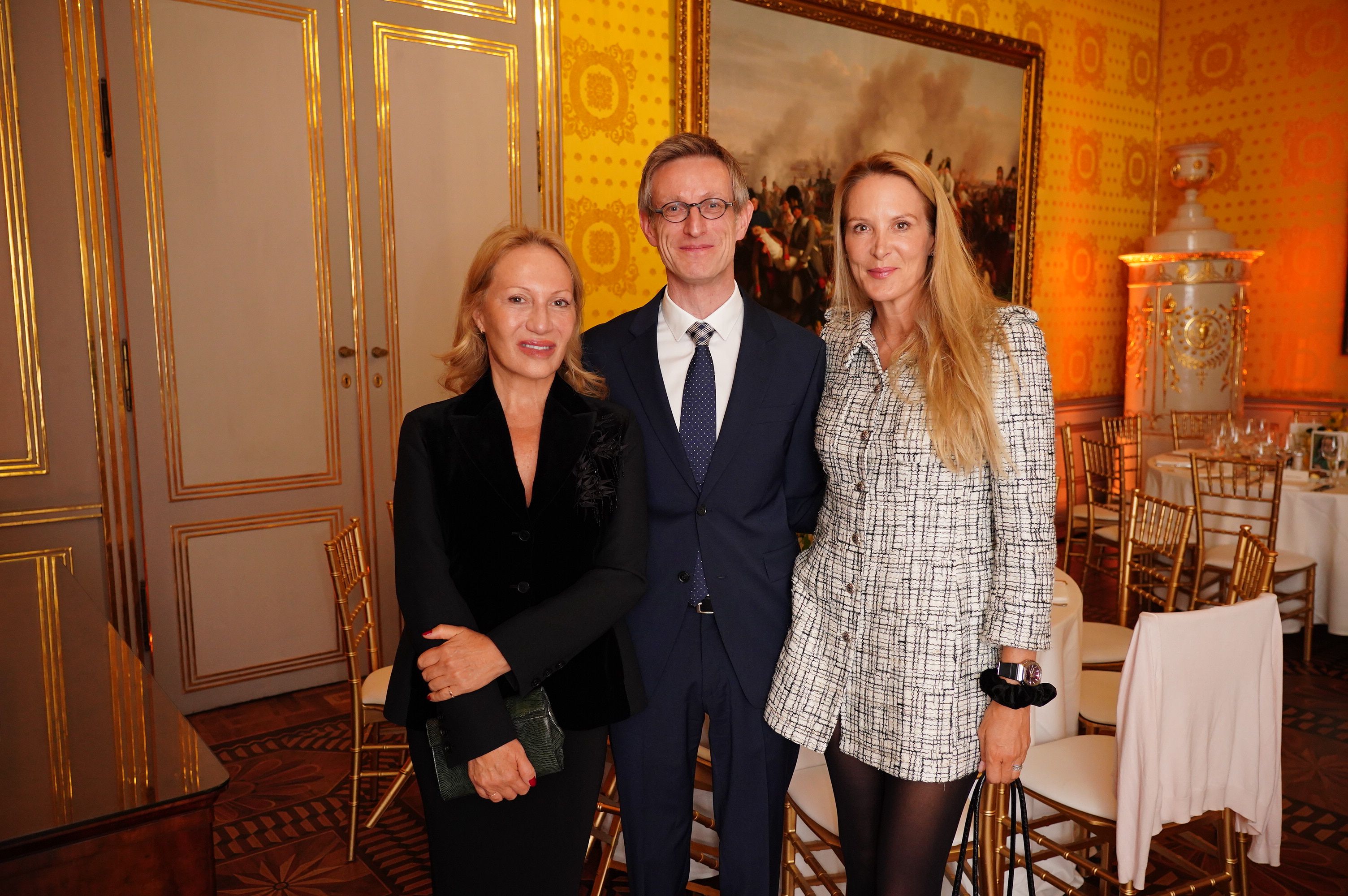 Picassos Enkelin Diana Widmaier-Ruiz Picasso, Albertina-Direktor Ralph Gleis und 