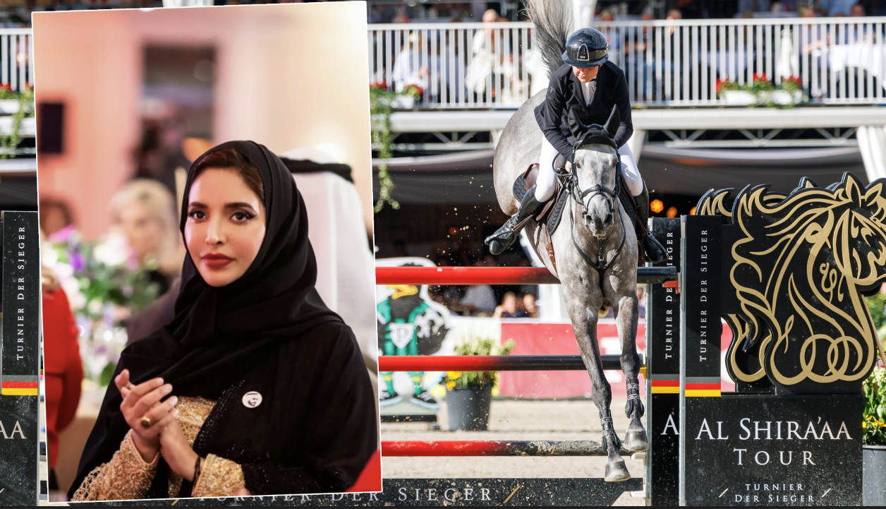 Sheikha Fatima Bint Hazza bin Zayed Al Nahyan steckte Millionen in den Reitsport.